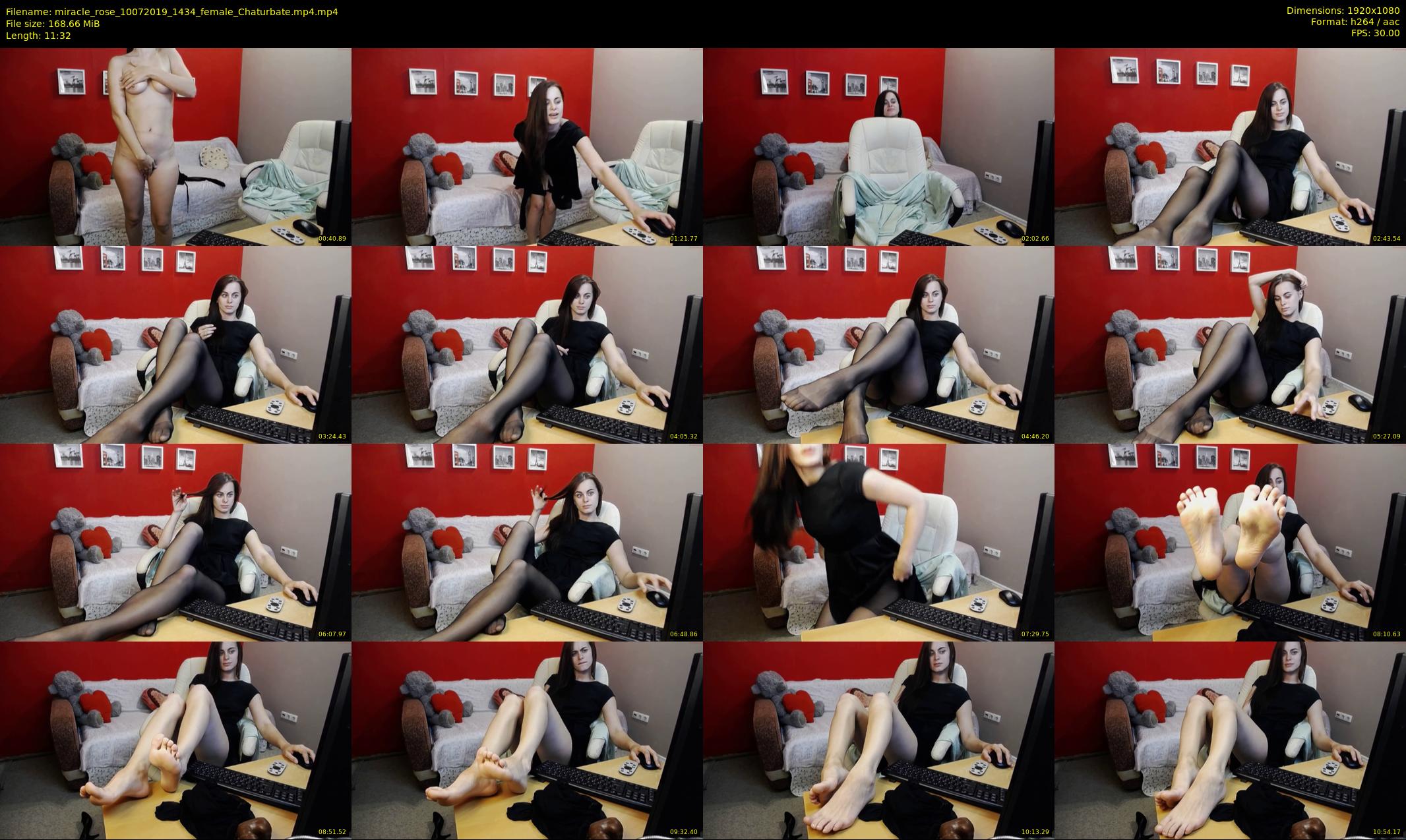 miracle_rose — 12 minute Chaturbate female cam show recording, 1080p, Jul 10, 2019