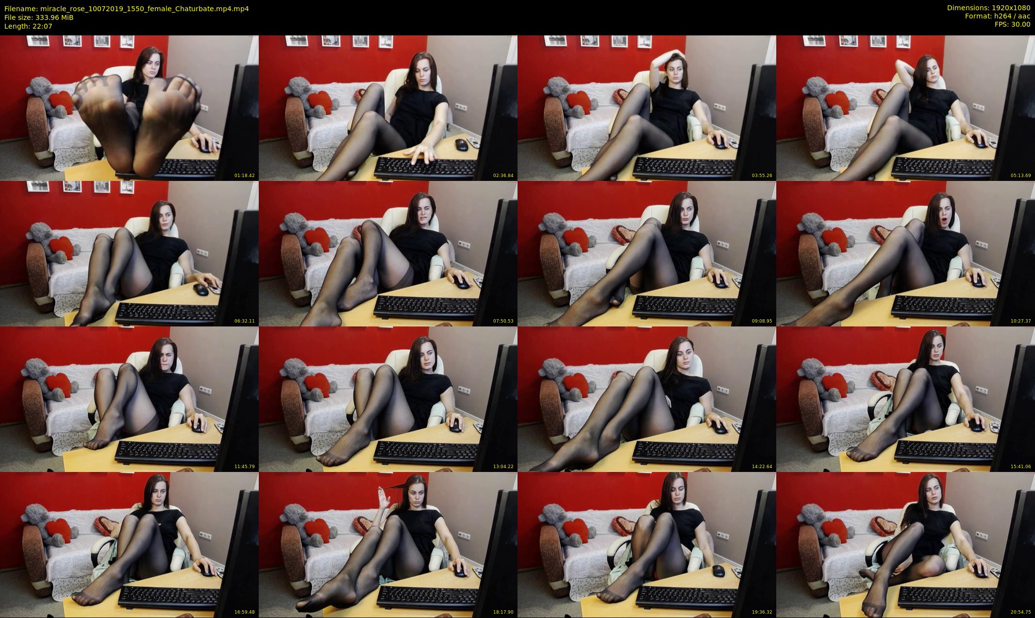 miracle_rose — 23 minute Chaturbate female cam show recording, 1080p, Jul 10, 2019