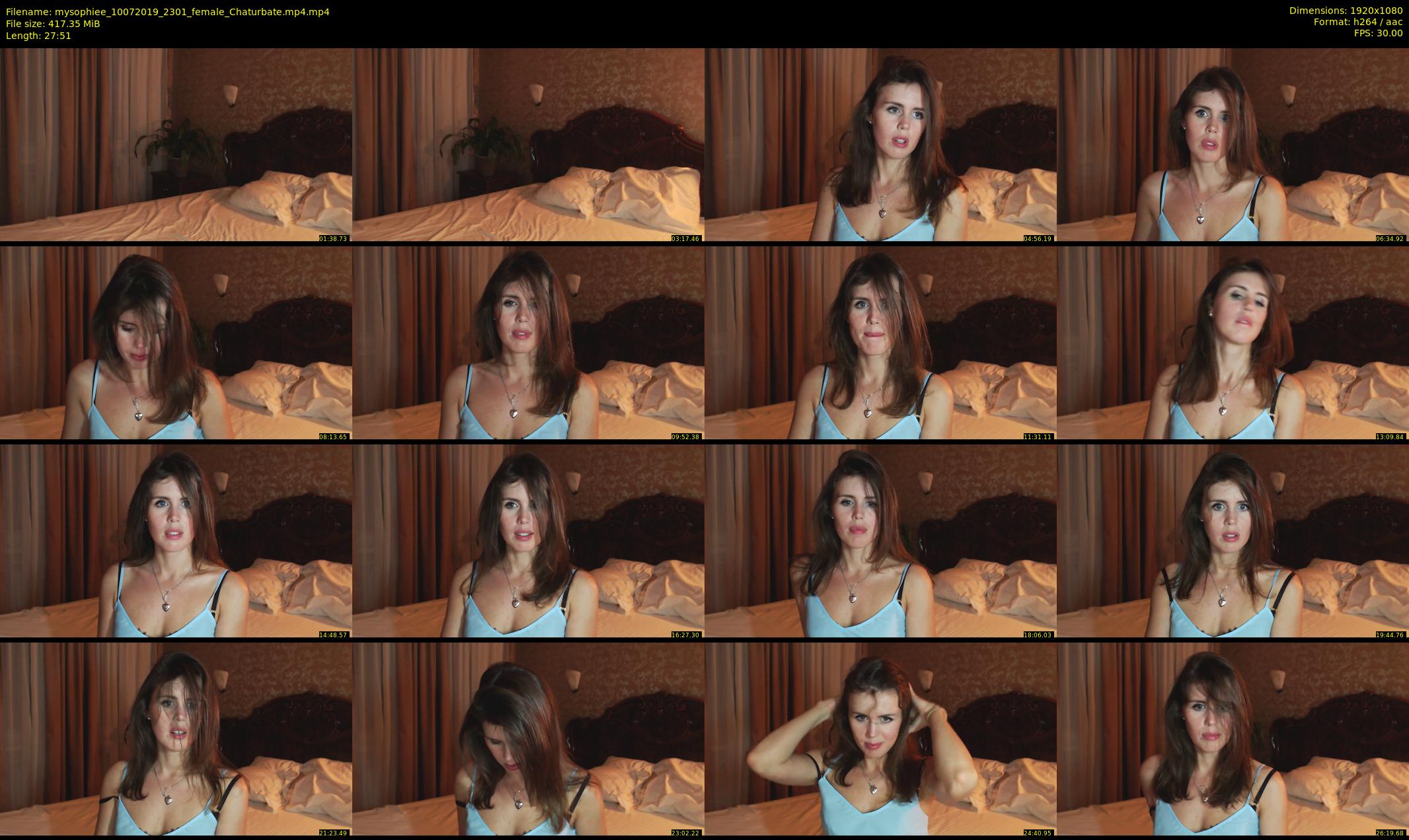 mysophiee — 28 minute Chaturbate female cam show recording, 1080p, Jul 10, 2019