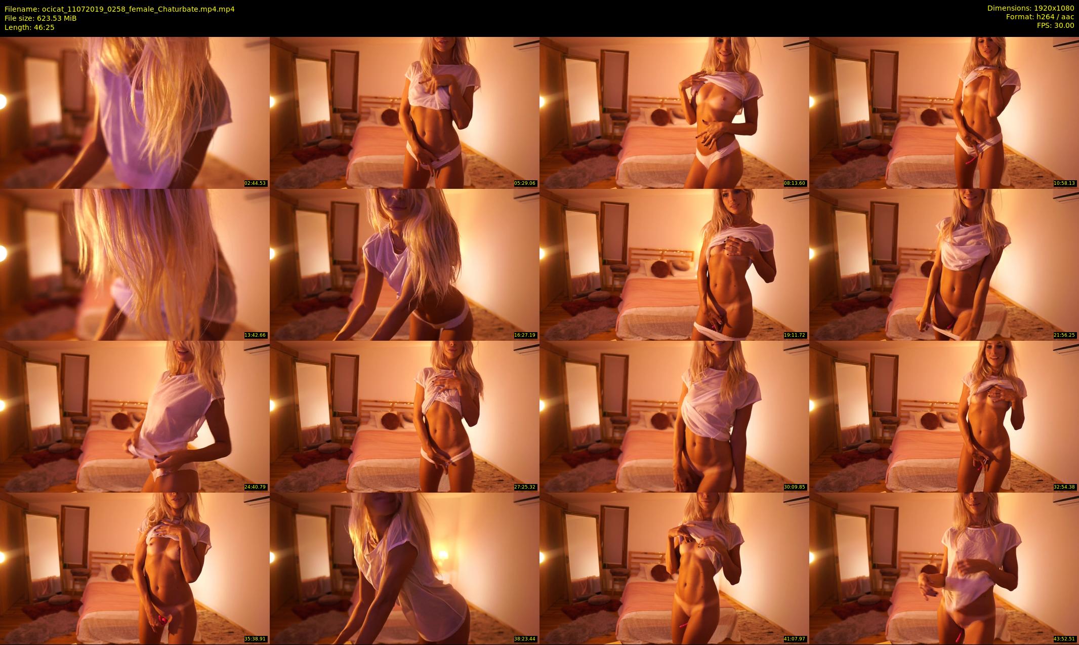 ocicat — 47 minute Chaturbate female cam show recording, 1080p, Jul 11, 2019