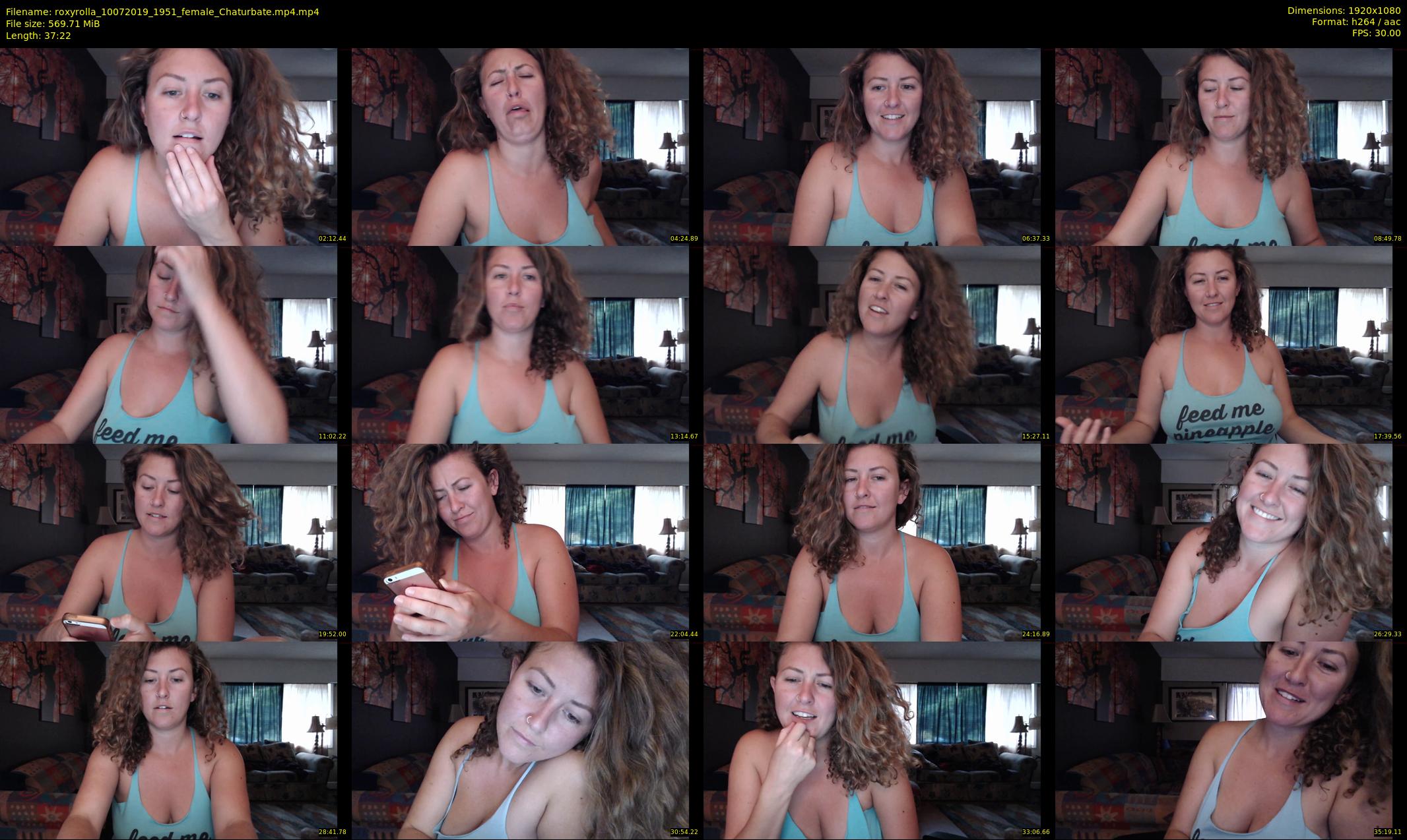 roxyrolla — 38 minute Chaturbate female cam show recording, 1080p, Jul 10, 2019