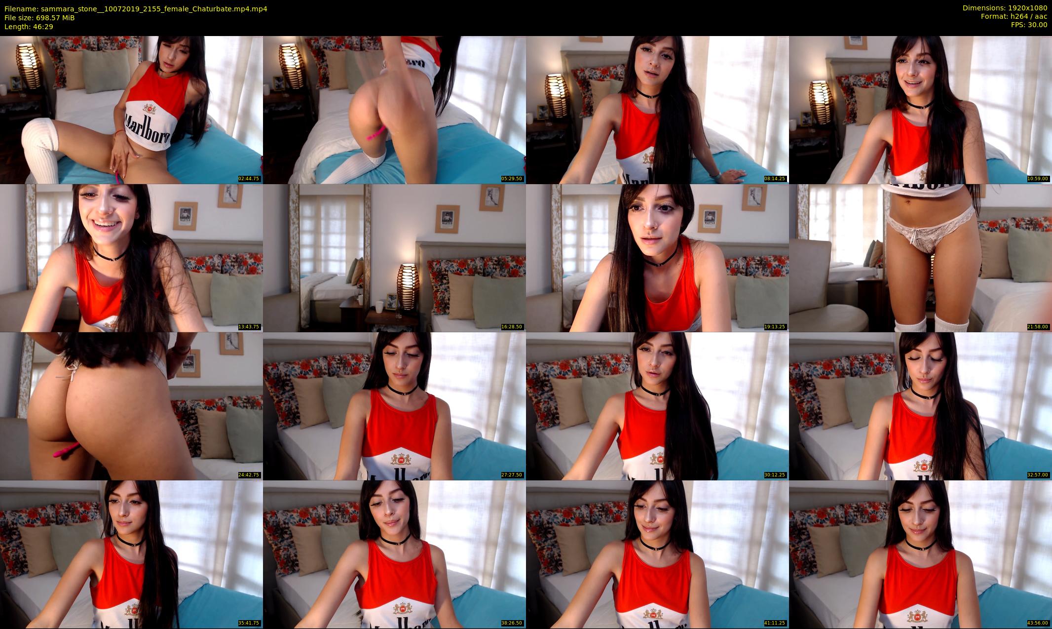 sammara_stone_ — 47 minute Chaturbate female cam show recording, 1080p, Jul 10, 2019
