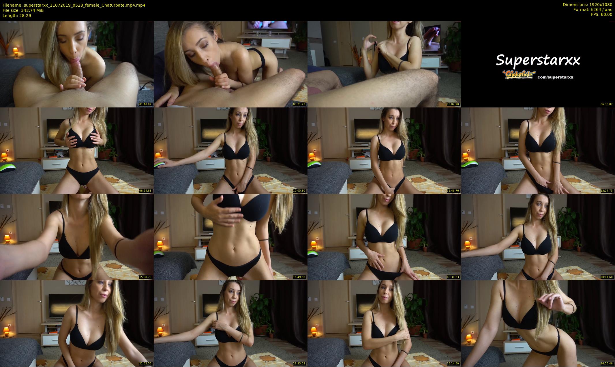 superstarxx — 29 minute Chaturbate female cam show recording, 1080p, Jul 11, 2019