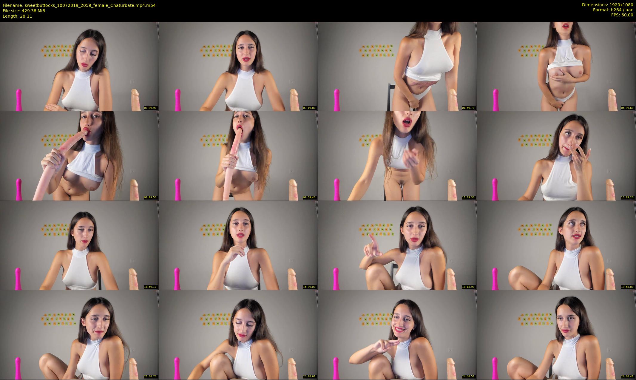 sweetbuttocks — 29 minute Chaturbate female cam show recording, 1080p, Jul 10, 2019