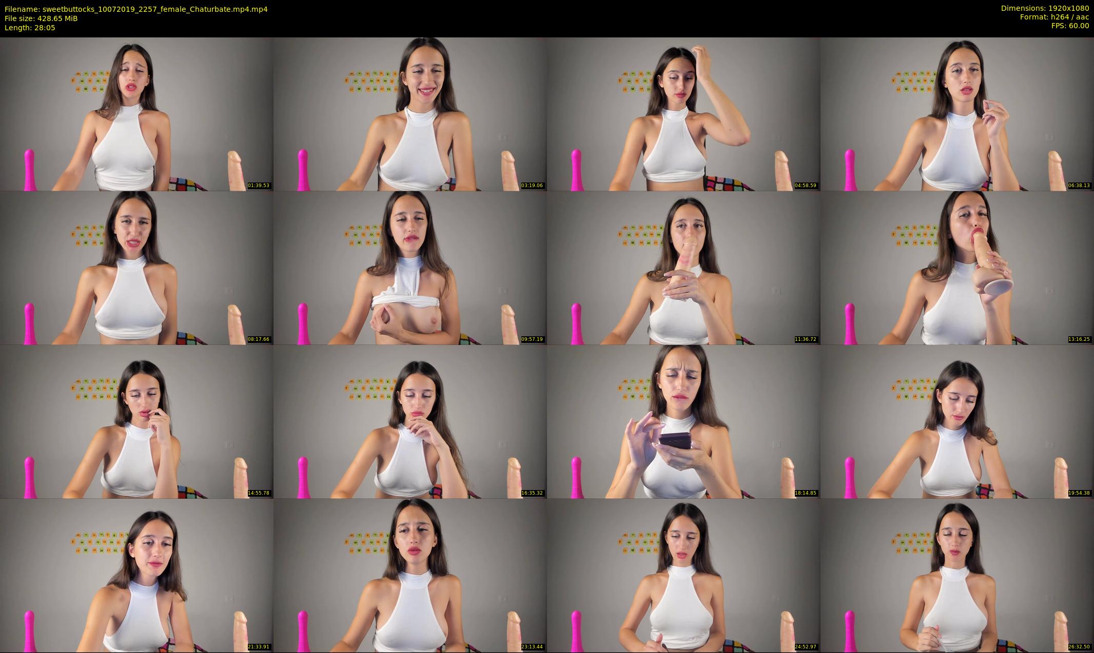 sweetbuttocks — 29 minute Chaturbate female cam show recording, 1080p, Jul 10, 2019