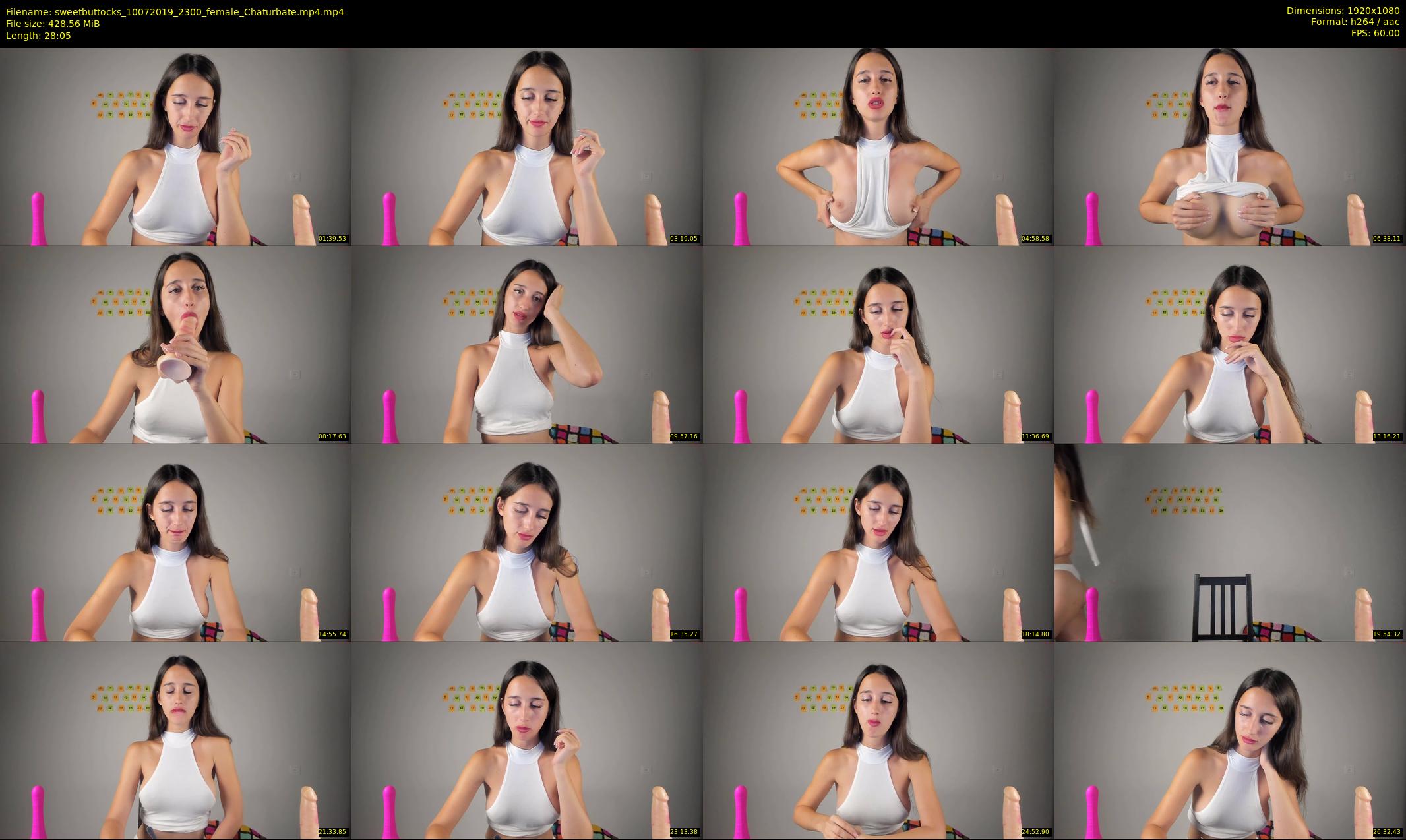 sweetbuttocks — 29 minute Chaturbate female cam show recording, 1080p, Jul 10, 2019