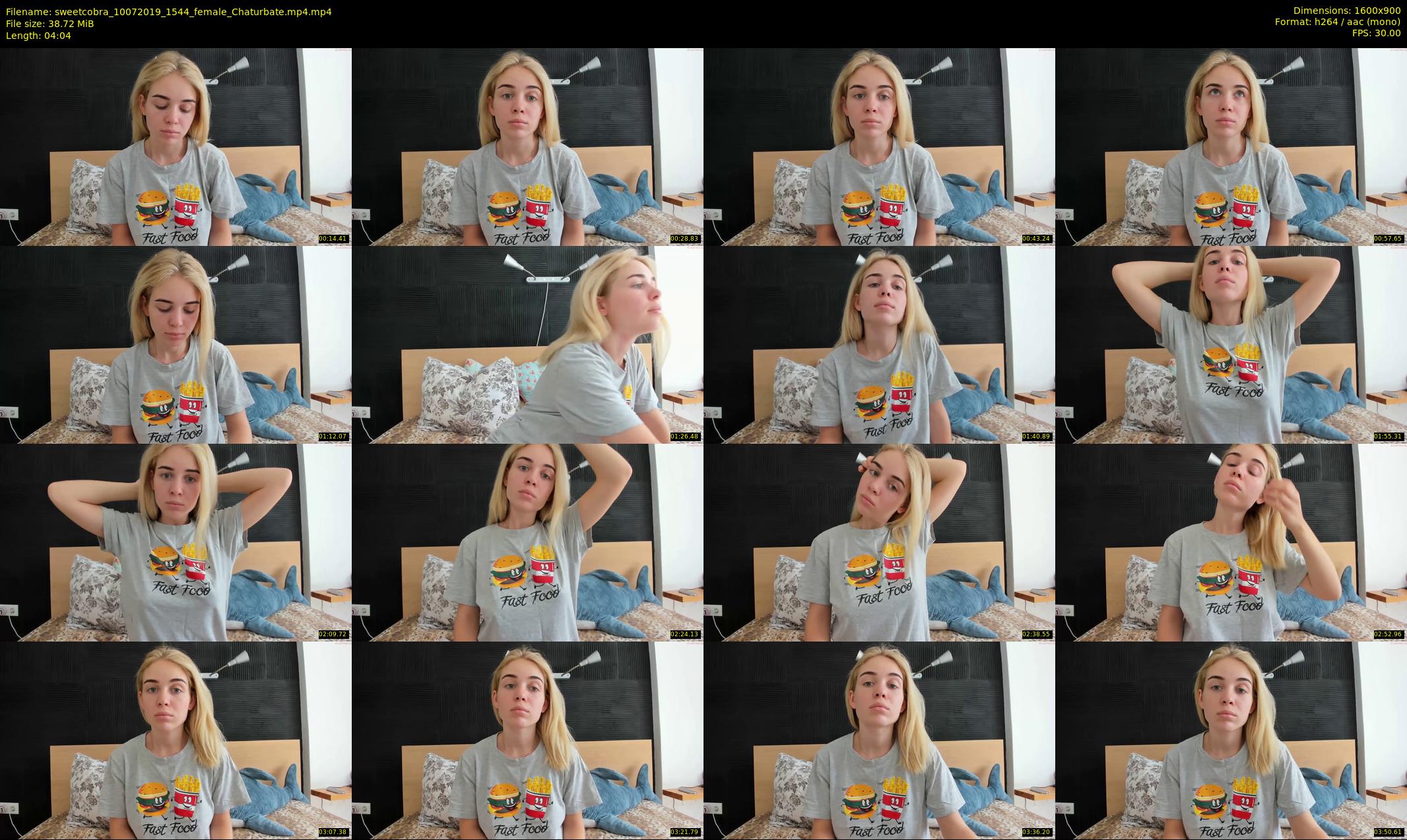 sweetcobra — 5 minute Chaturbate female cam show recording, 720p, Jul 10, 2019