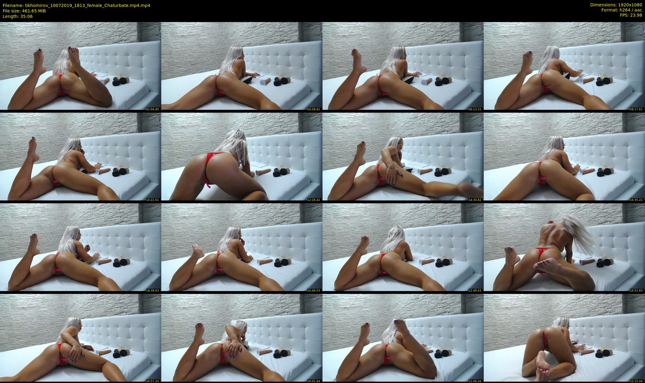 tikhomirov — 36 minute Chaturbate female cam show recording, 1080p, Jul 10, 2019