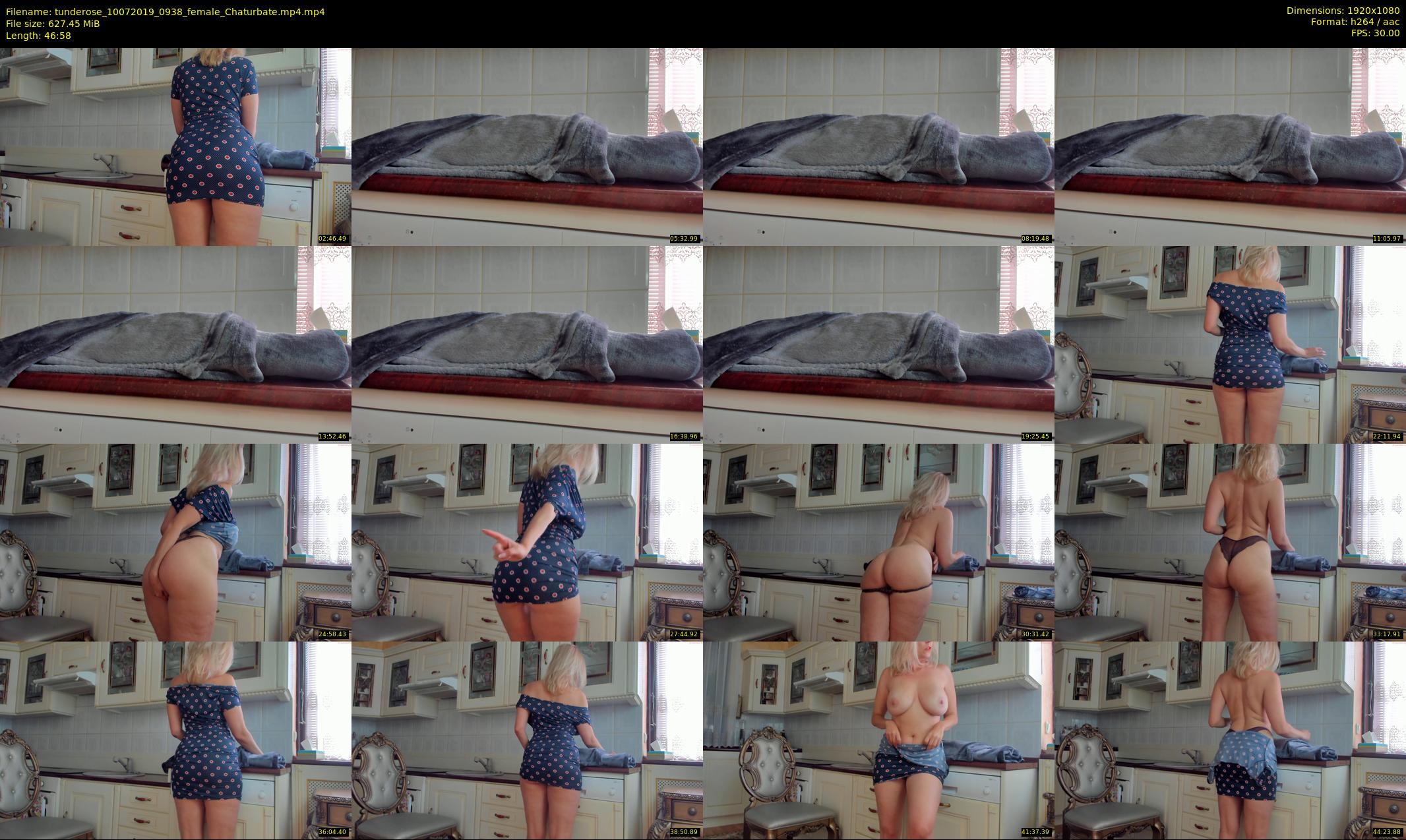 tunderose — 47 minute Chaturbate female cam show recording, 1080p, Jul 10, 2019
