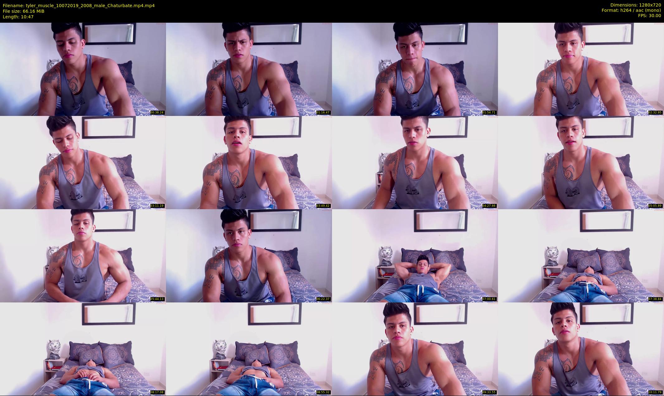 tyler_muscle — 11 minute Chaturbate male cam show recording, 720p, Jul 10, 2019
