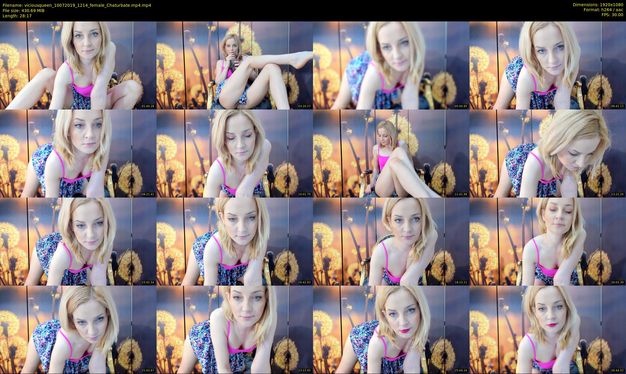 viciousqueen — 29 minute Chaturbate female cam show recording, 1080p, Jul 10, 2019