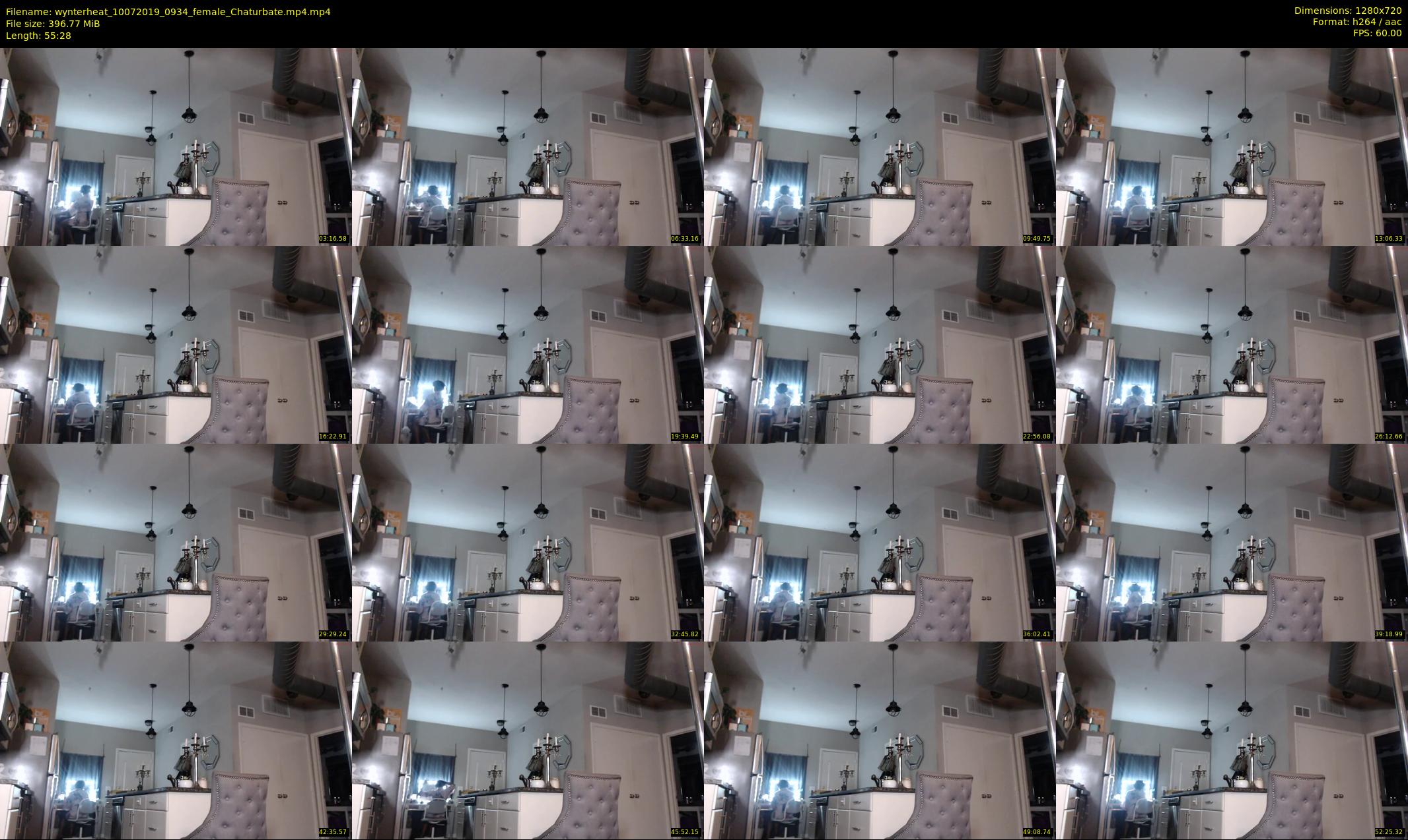 wynterheat — 56 minute Chaturbate female cam show recording, 720p, Jul 10, 2019