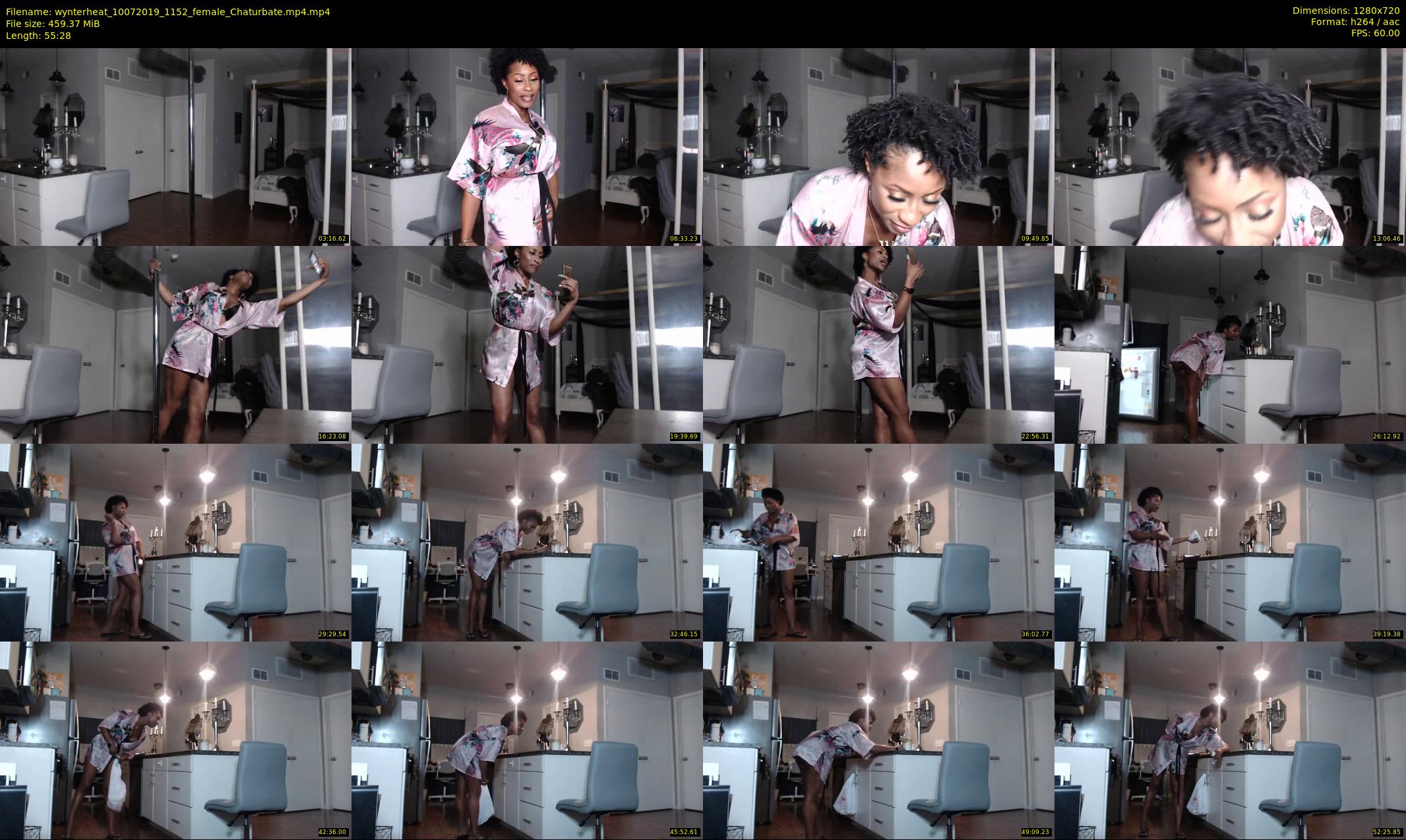 wynterheat — 56 minute Chaturbate female cam show recording, 720p, Jul 10, 2019