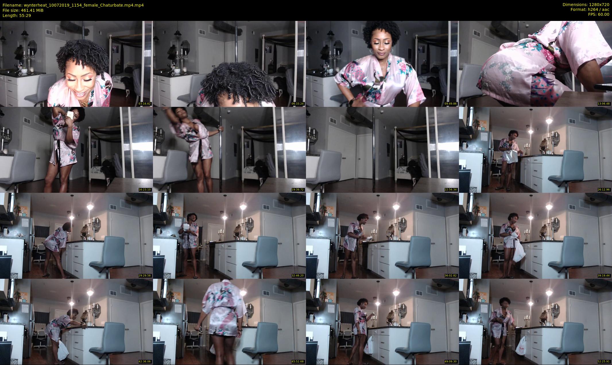 wynterheat — 56 minute Chaturbate female cam show recording, 720p, Jul 10, 2019