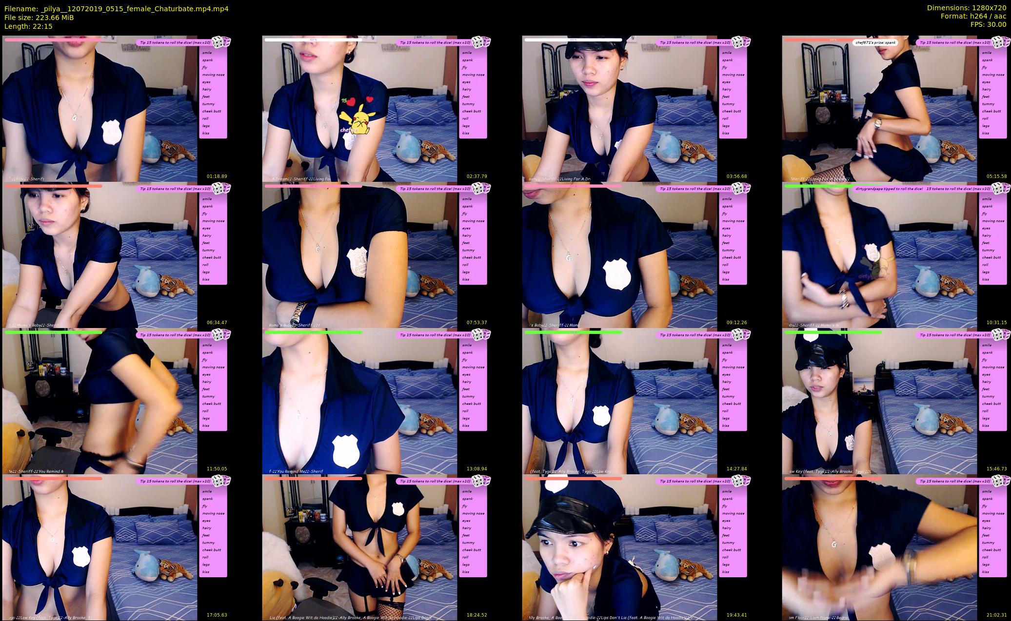 _pilya_ — 23 minute Chaturbate female cam show recording, 720p, Jul 12, 2019