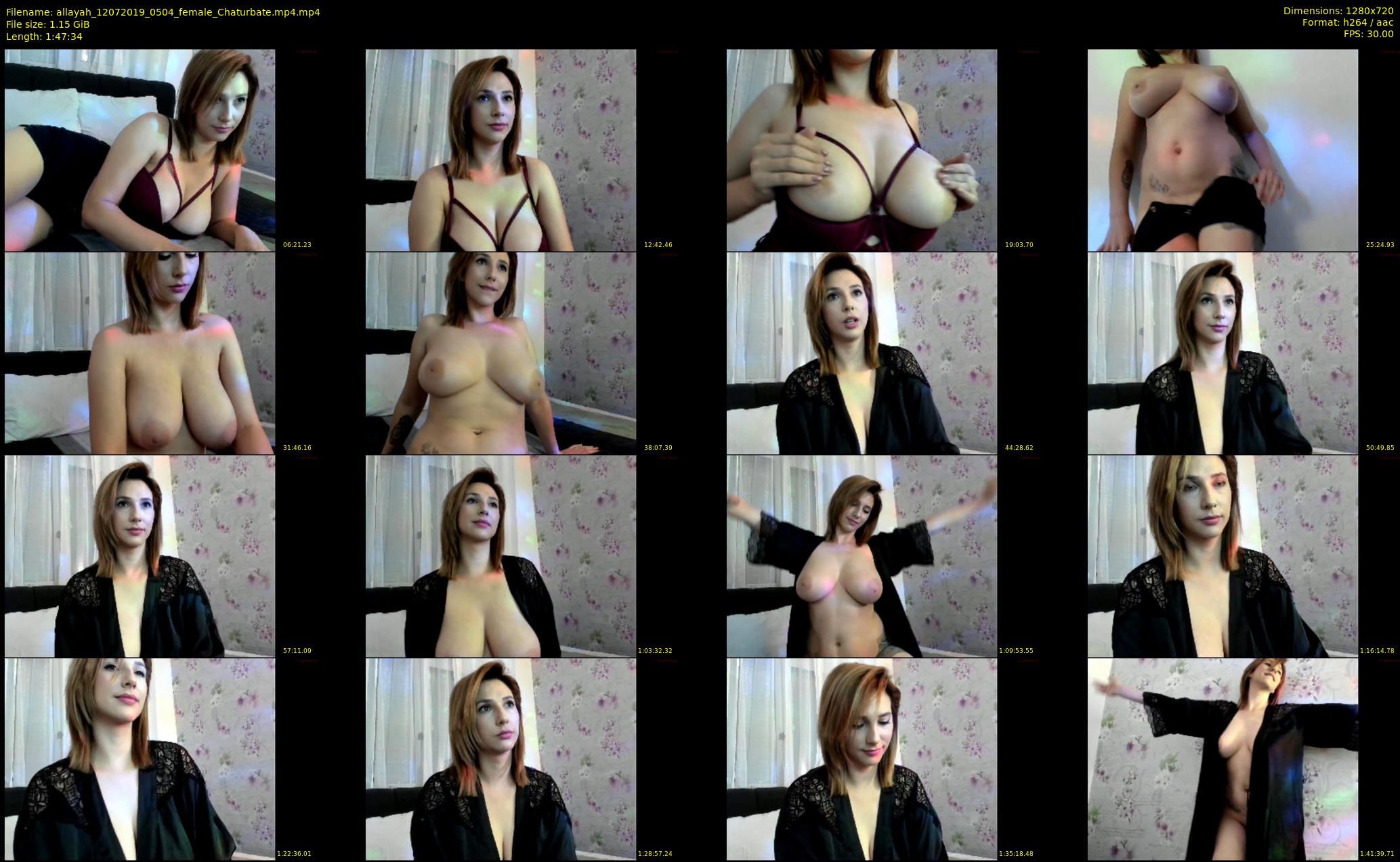 allayah — 108 minute Chaturbate female cam show recording, 720p, Jul 12, 2019