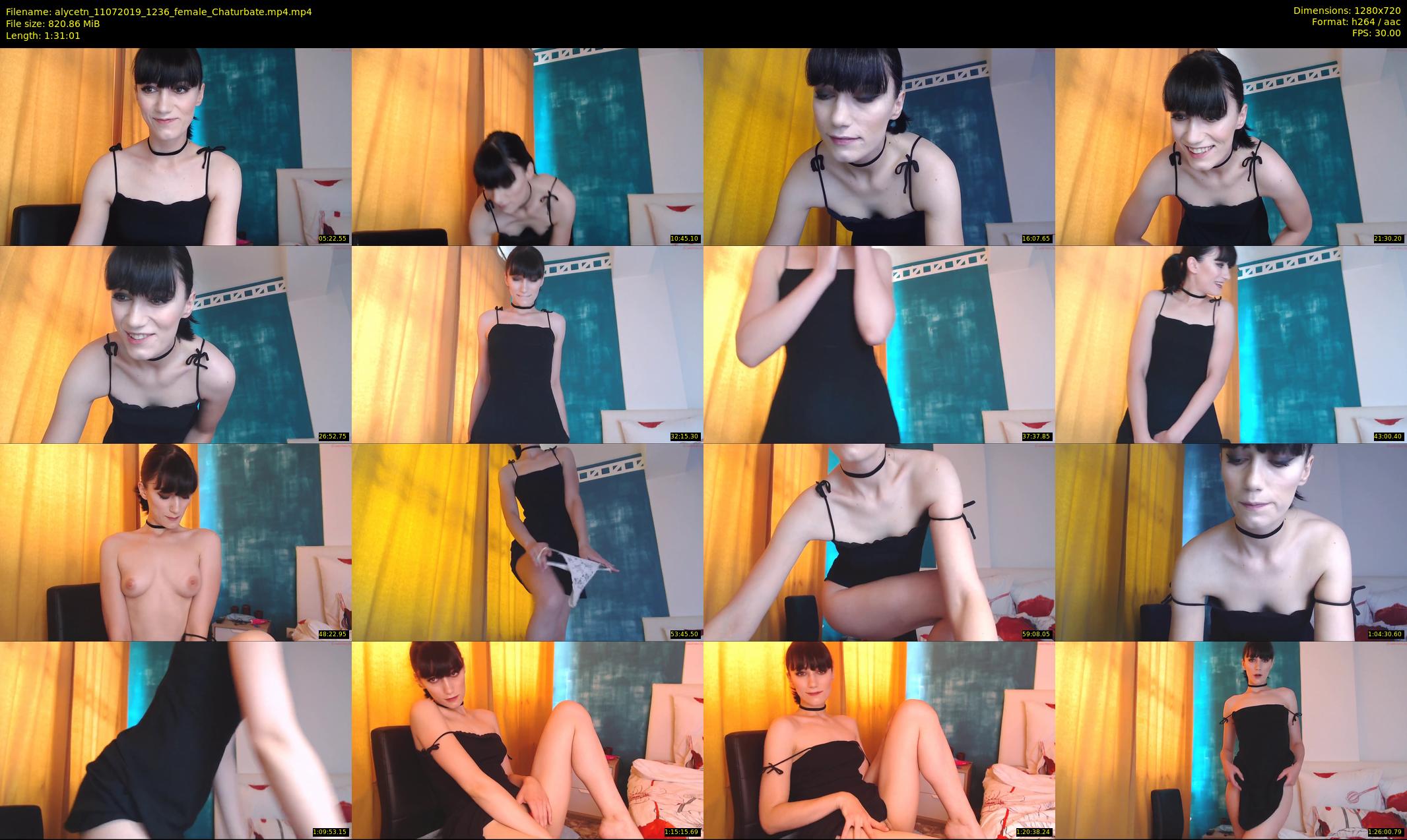 alycetn — 92 minute Chaturbate female cam show recording, 720p, Jul 11, 2019
