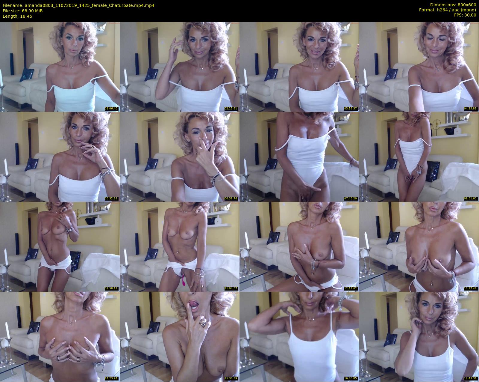 amanda0803 — 19 minute Chaturbate female cam show recording, 480p, Jul 11, 2019