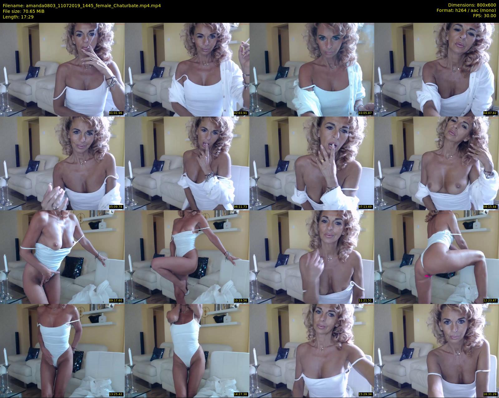 amanda0803 — 18 minute Chaturbate female cam show recording, 480p, Jul 11, 2019