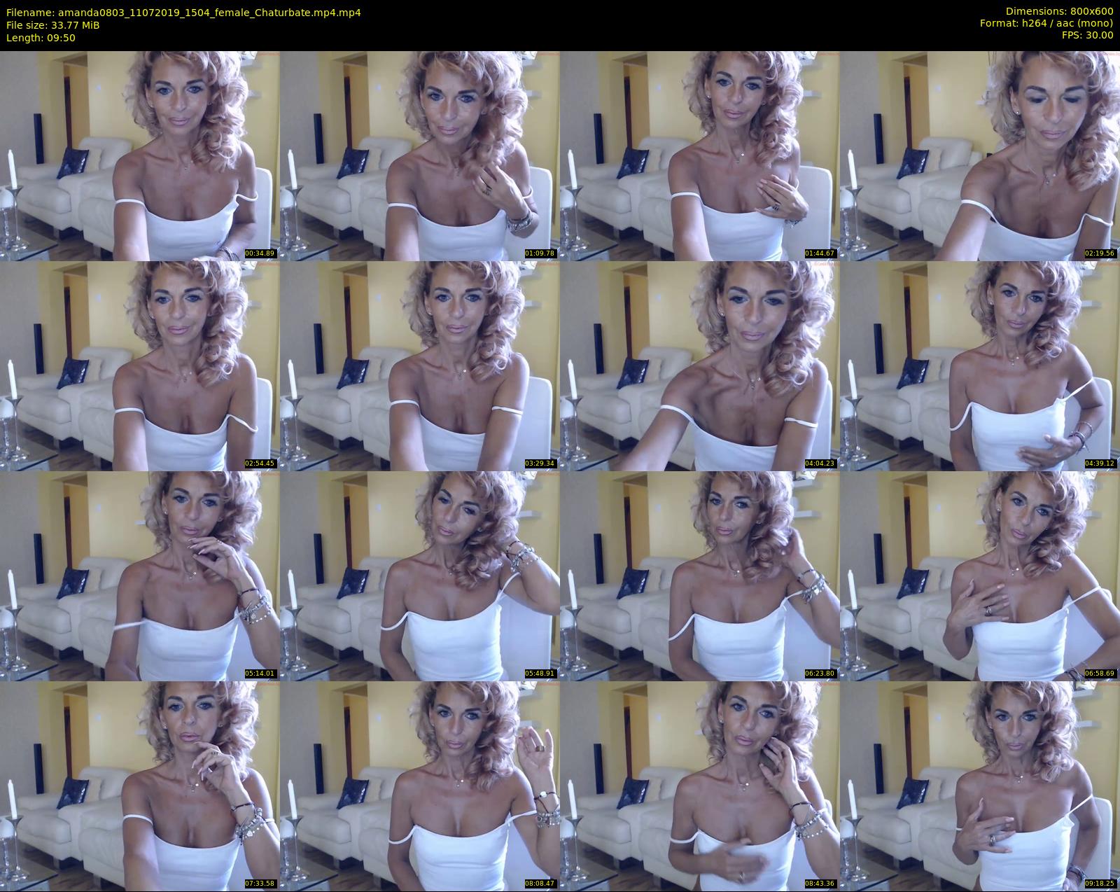 amanda0803 — 10 minute Chaturbate female cam show recording, 480p, Jul 11, 2019