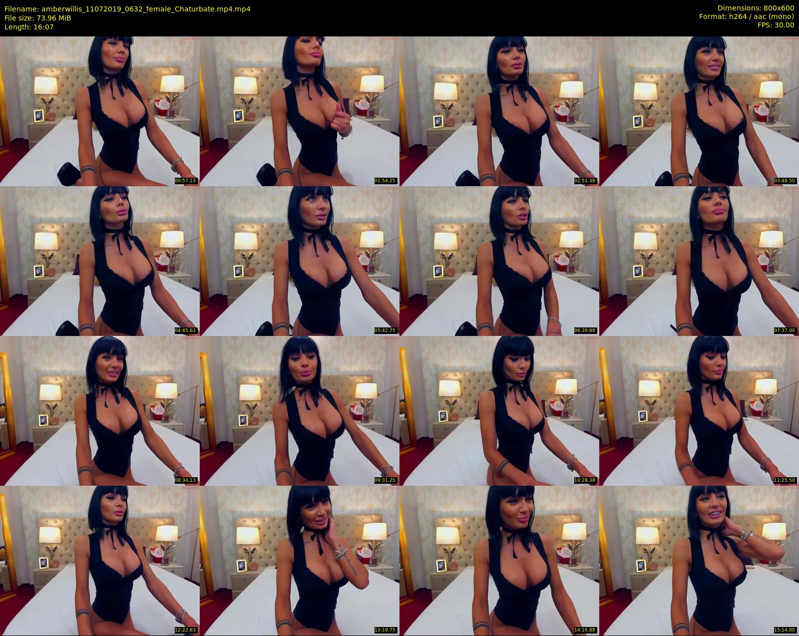 amberwillis — 17 minute Chaturbate female cam show recording, 480p, Jul 11, 2019