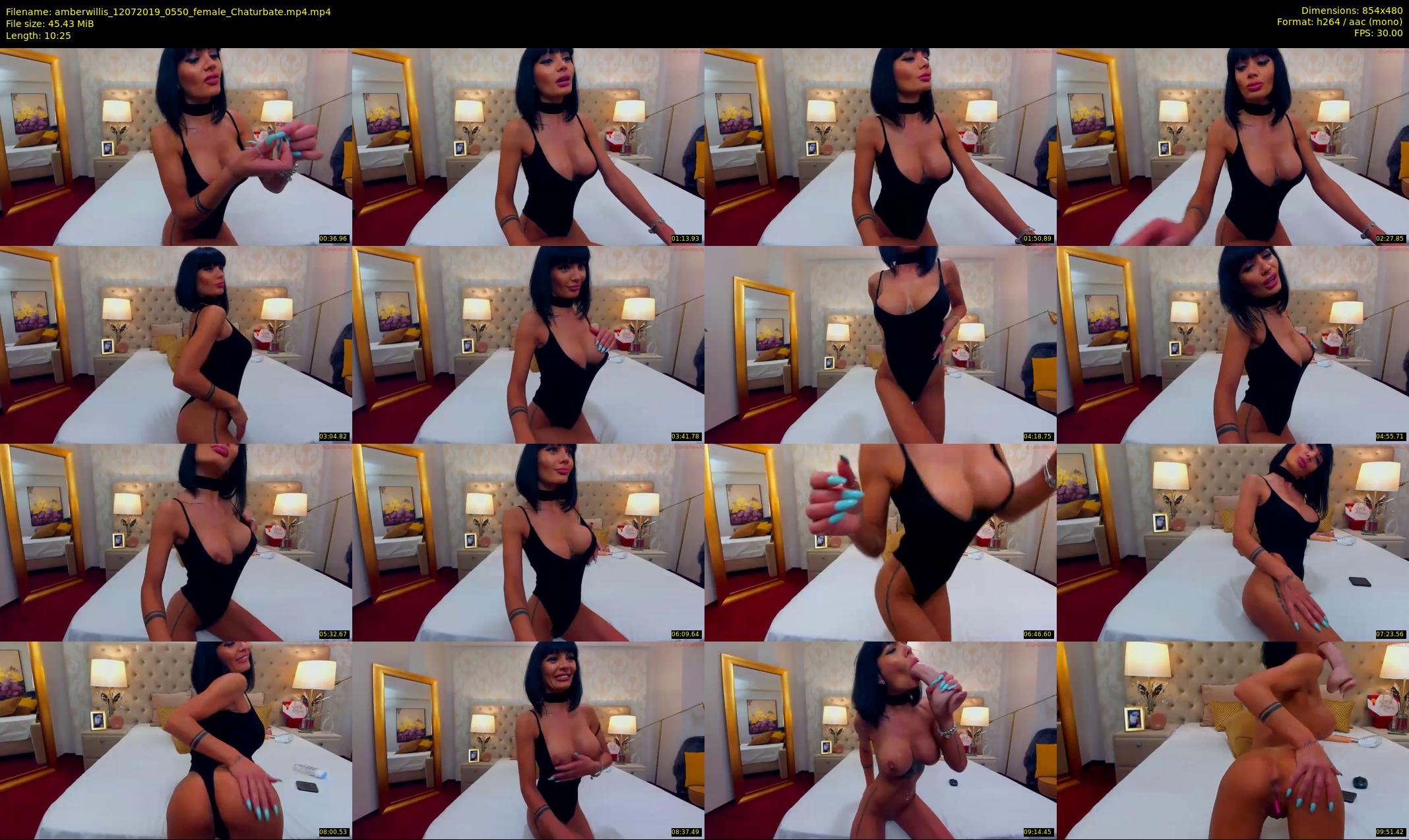 amberwillis — 11 minute Chaturbate female cam show recording, 480p, Jul 12, 2019