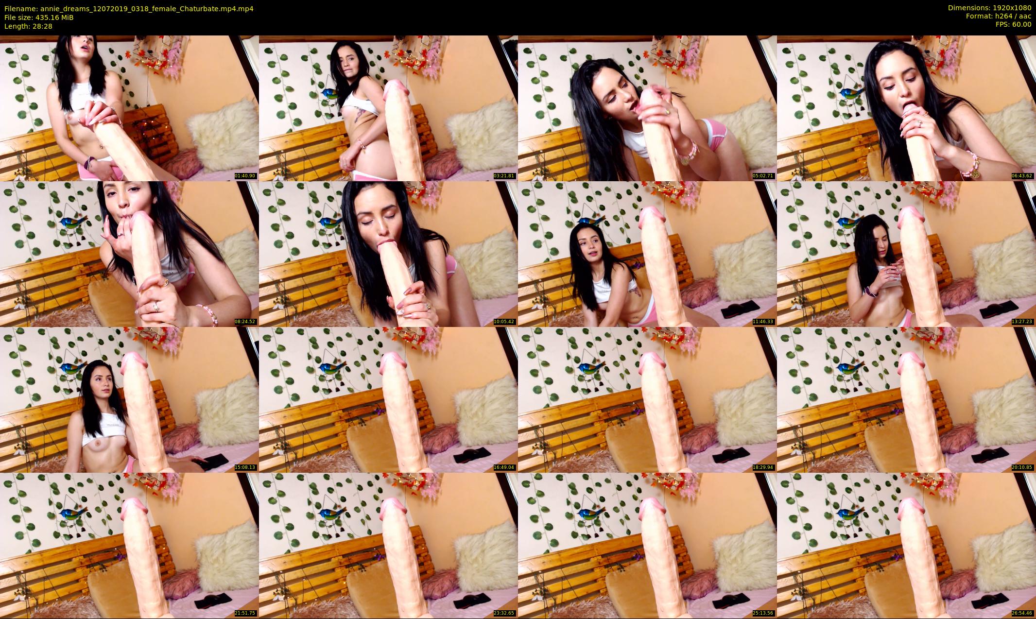 annie_dreams — 29 minute Chaturbate female cam show recording, 1080p, Jul 12, 2019