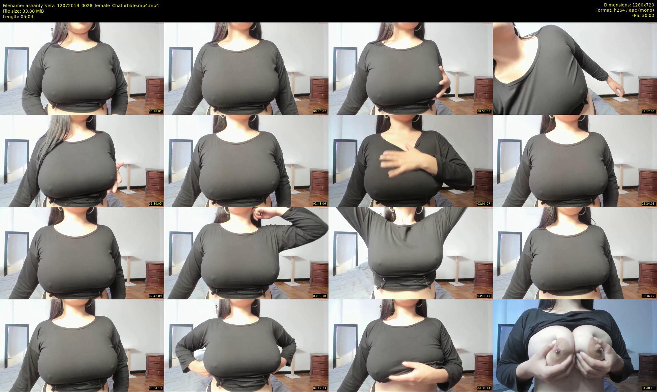 ashanty_vera — 6 minute Chaturbate couple cam show recording, 720p, Jul 12, 2019