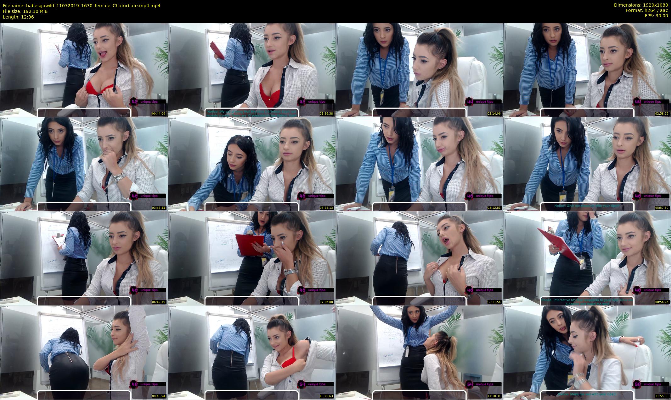 babesgowild — 13 minute Chaturbate couple cam show recording, 1080p, Jul 11, 2019