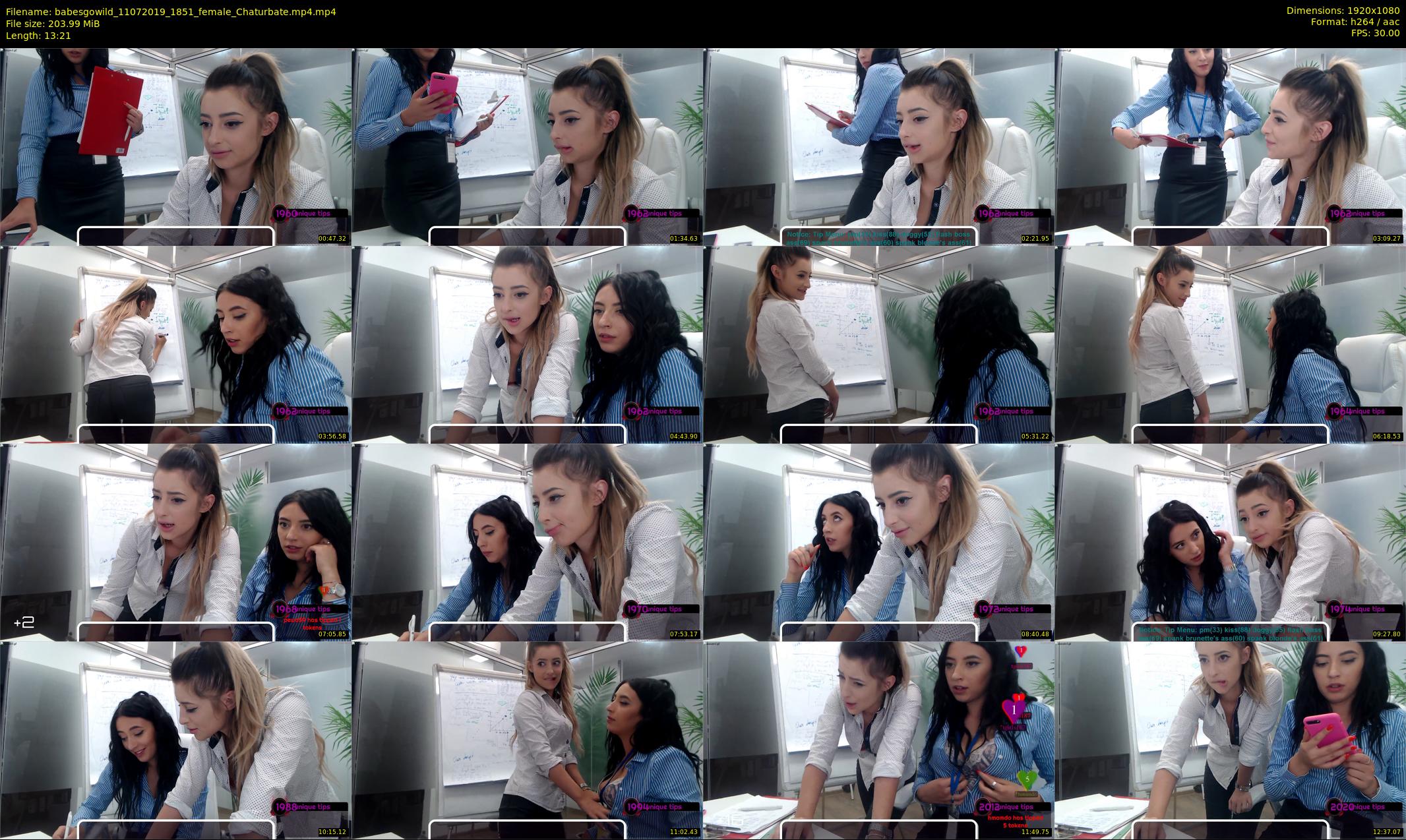 babesgowild — 14 minute Chaturbate couple cam show recording, 1080p, Jul 11, 2019