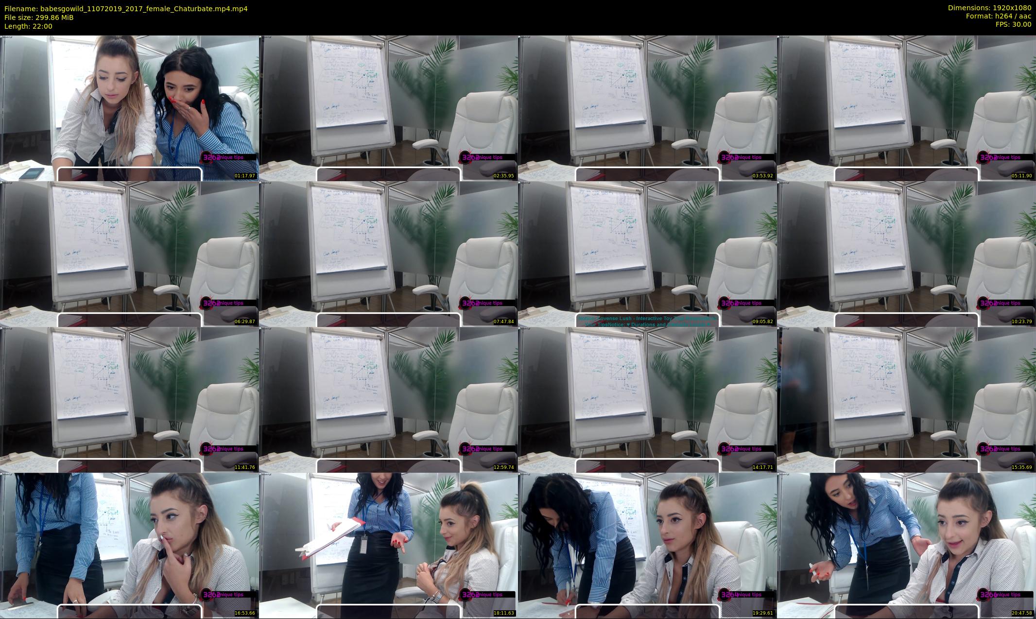 babesgowild — 22 minute Chaturbate couple cam show recording, 1080p, Jul 11, 2019