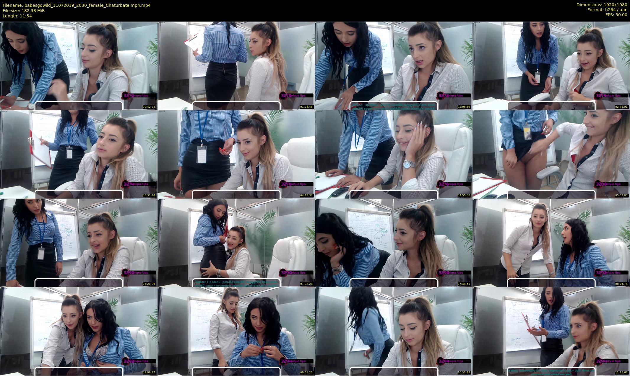 babesgowild — 12 minute Chaturbate couple cam show recording, 1080p, Jul 11, 2019
