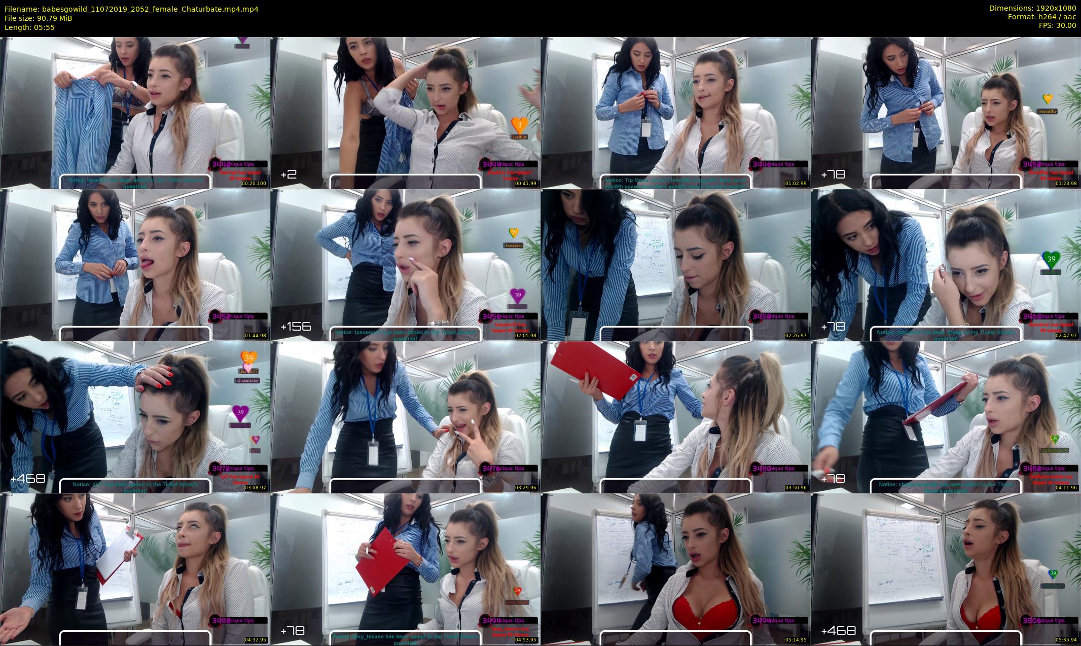 babesgowild — 6 minute Chaturbate couple cam show recording, 1080p, Jul 11, 2019