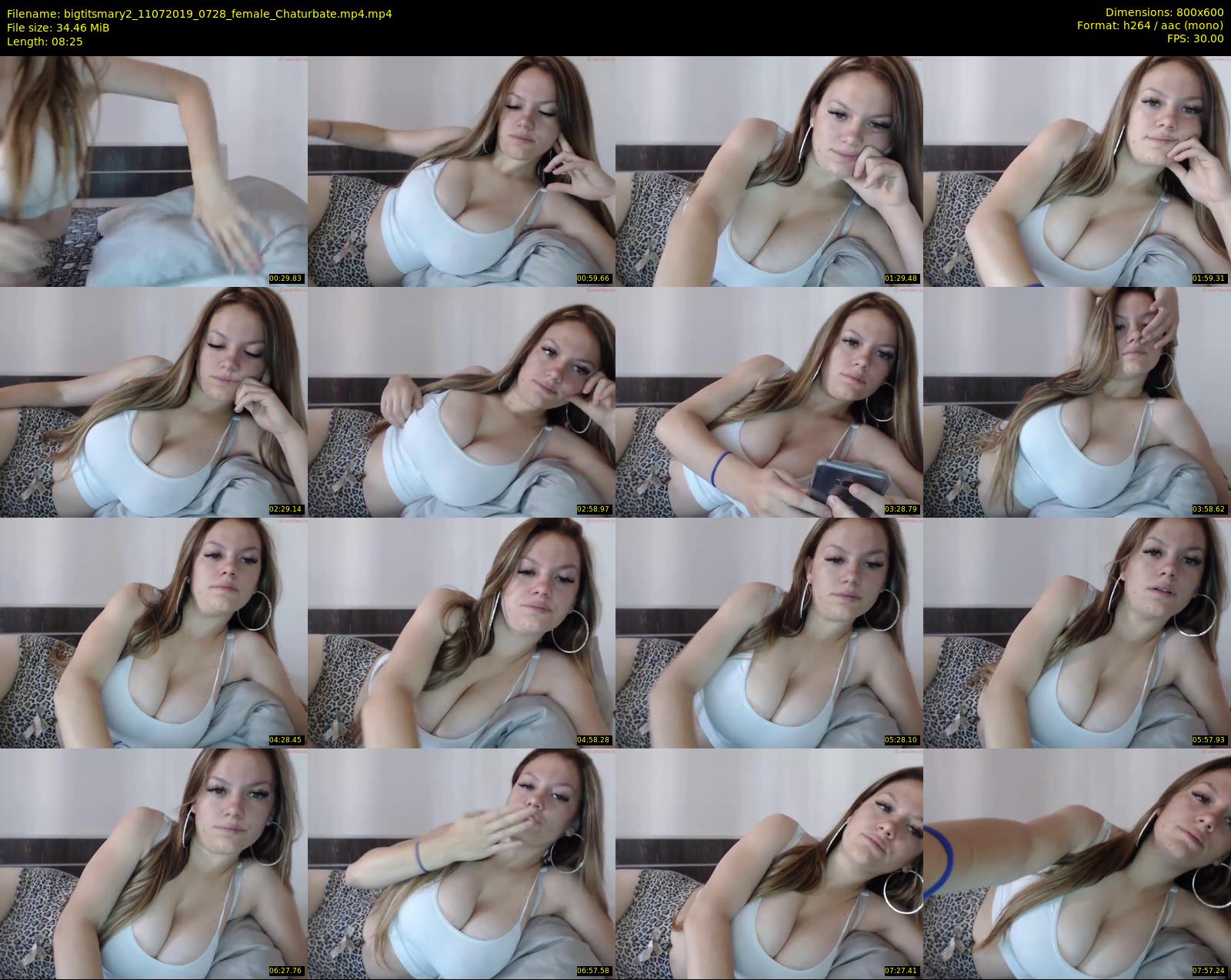bigtitsmary2 — 9 minute Chaturbate female cam show recording, 480p, Jul 11, 2019