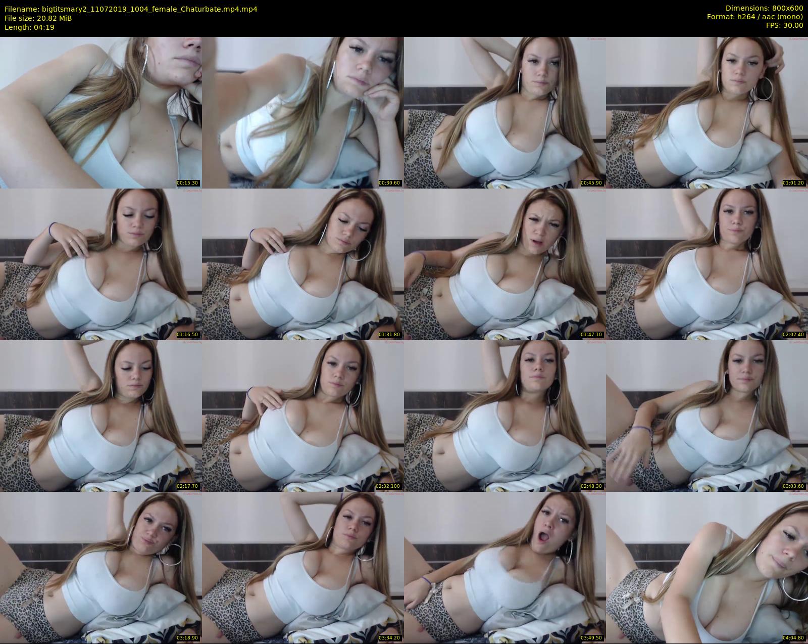 bigtitsmary2 — 5 minute Chaturbate female cam show recording, 480p, Jul 11, 2019