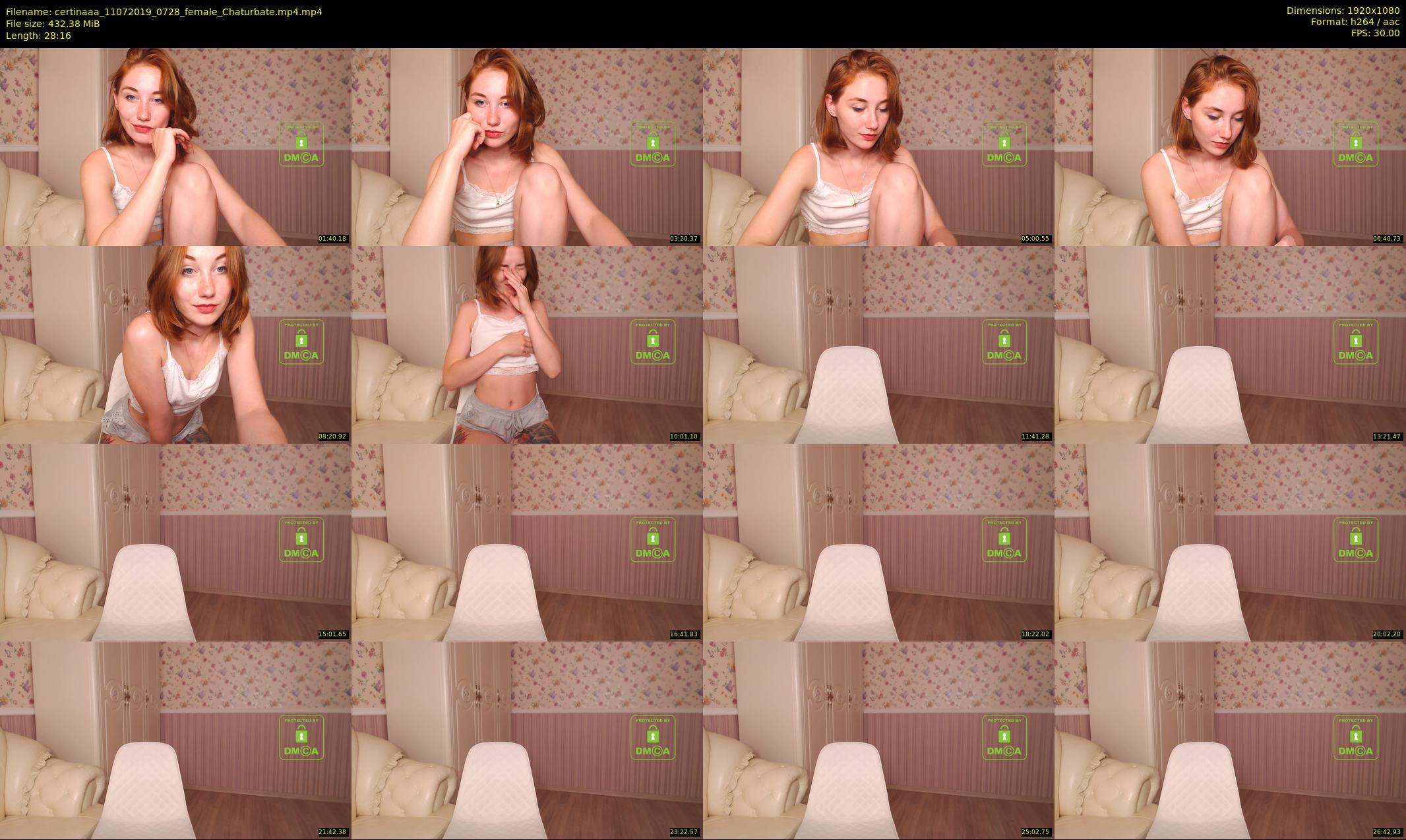 certinaaa — 29 minute Chaturbate female cam show recording, 1080p, Jul 11, 2019