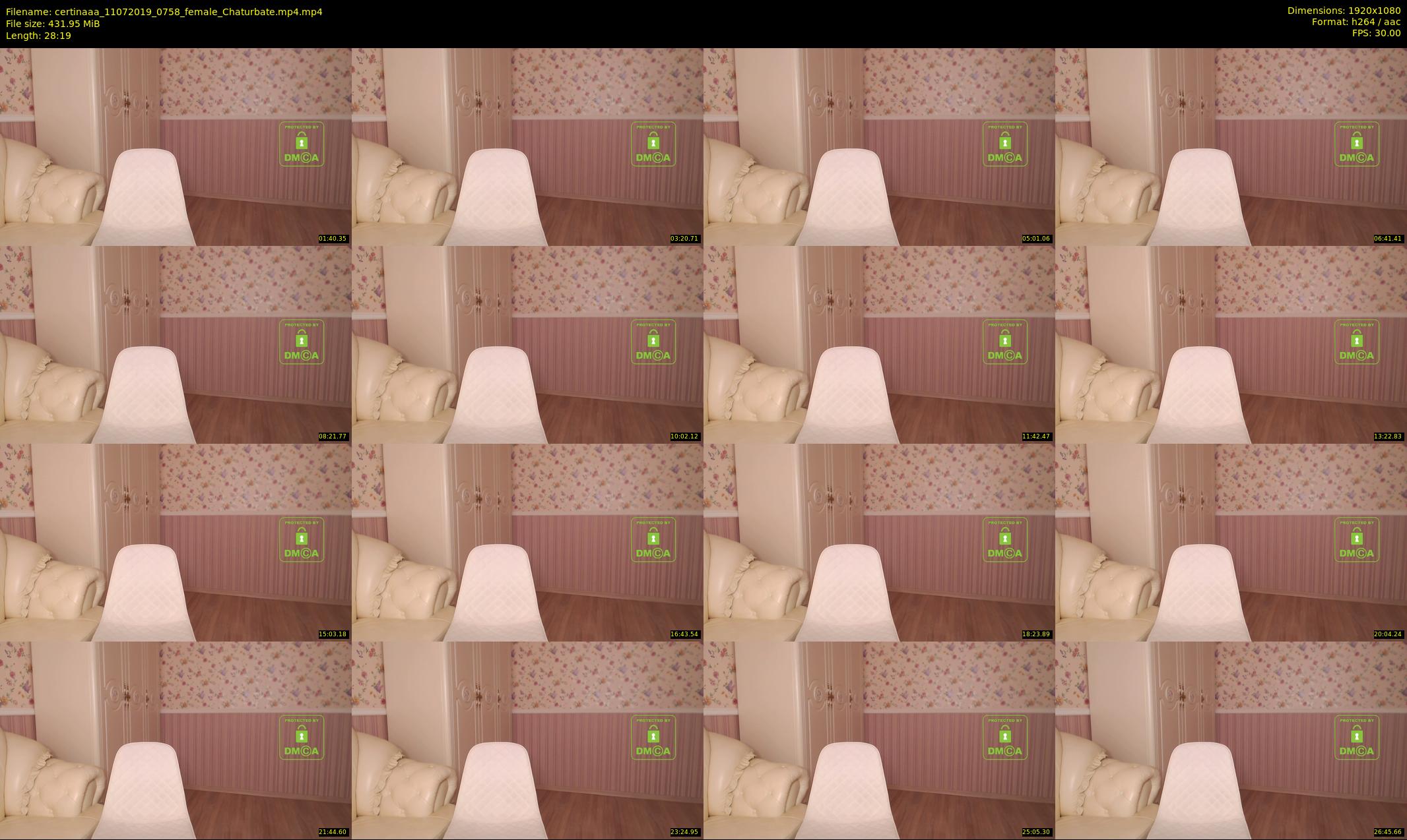 certinaaa — 29 minute Chaturbate female cam show recording, 1080p, Jul 11, 2019