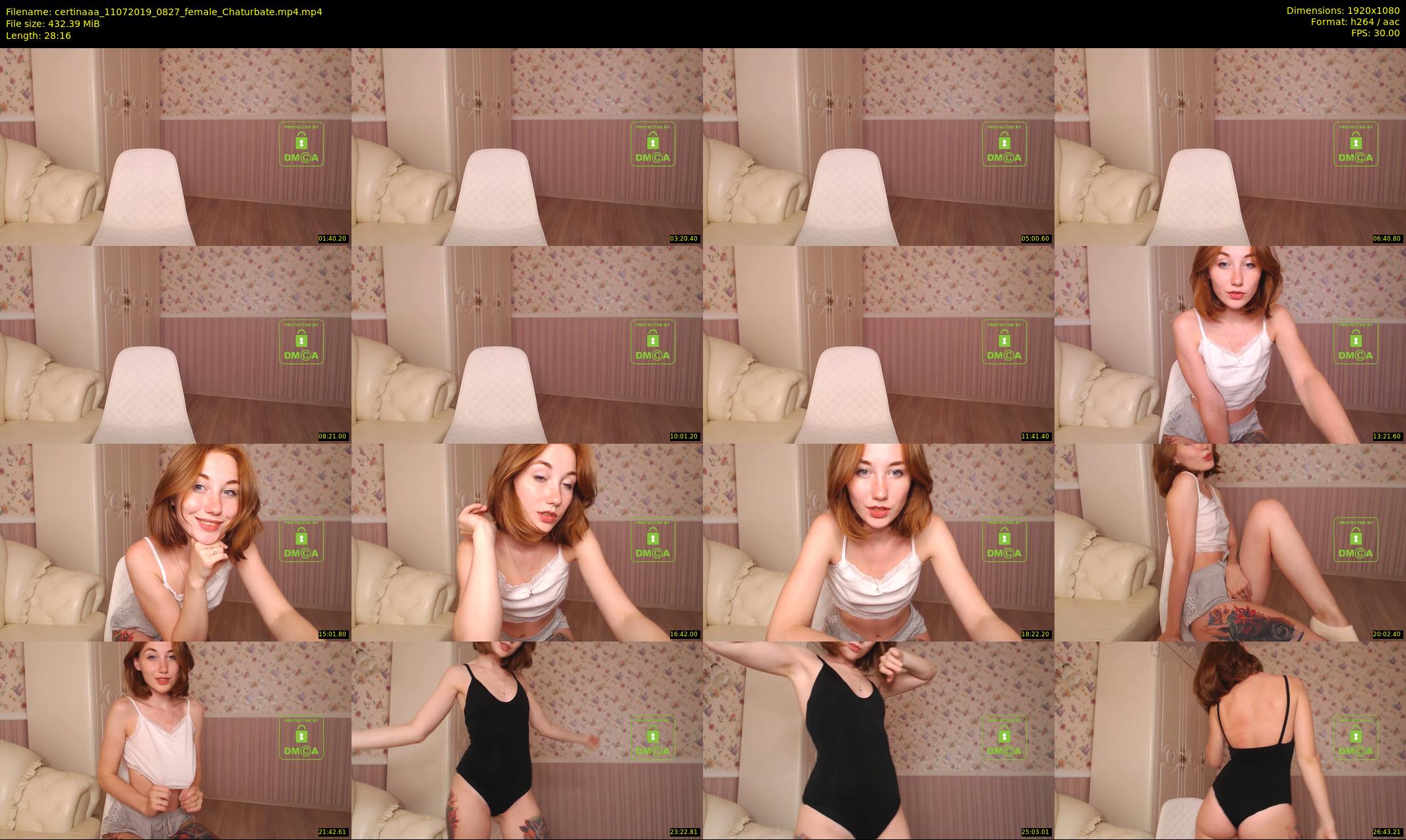 certinaaa — 29 minute Chaturbate female cam show recording, 1080p, Jul 11, 2019
