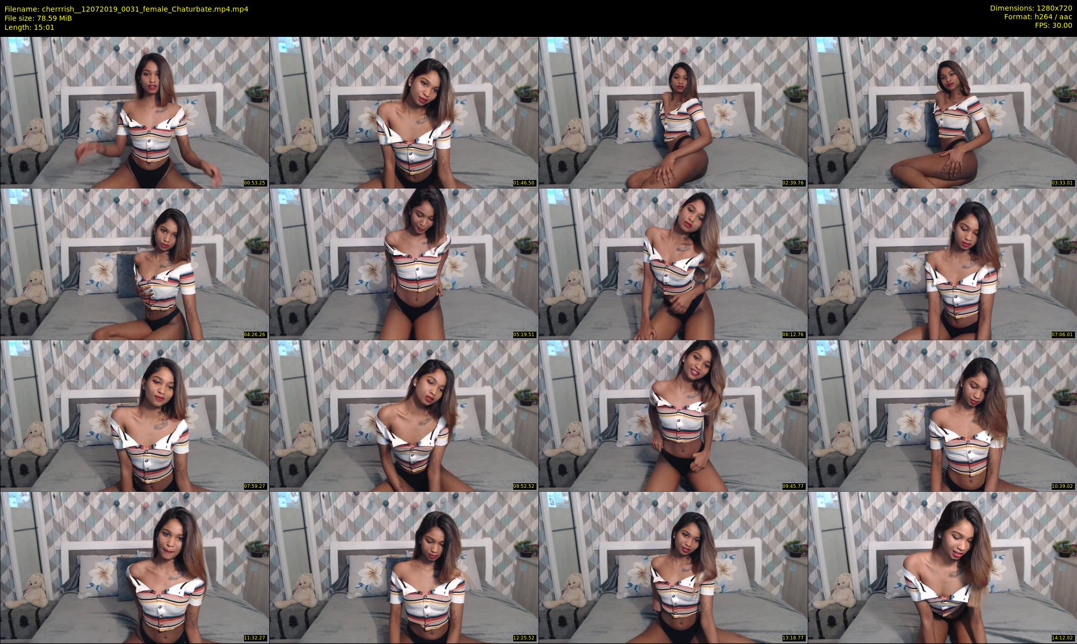 cherrrish_ — 16 minute Chaturbate female cam show recording, 720p, Jul 12, 2019