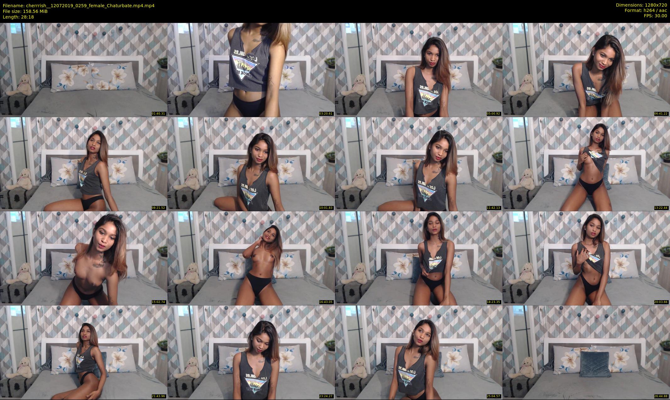 cherrrish_ — 29 minute Chaturbate female cam show recording, 720p, Jul 12, 2019
