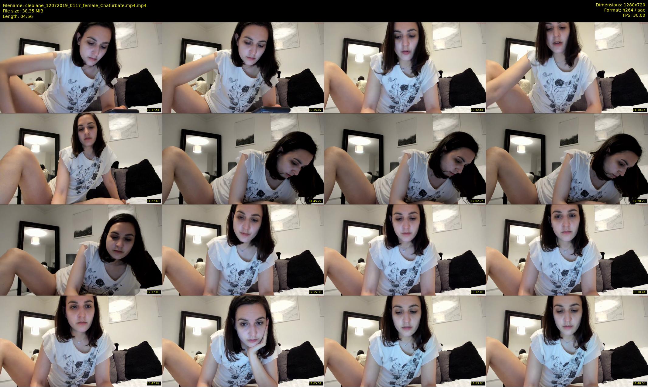 cleolane — 5 minute Chaturbate female cam show recording, 720p, Jul 12, 2019