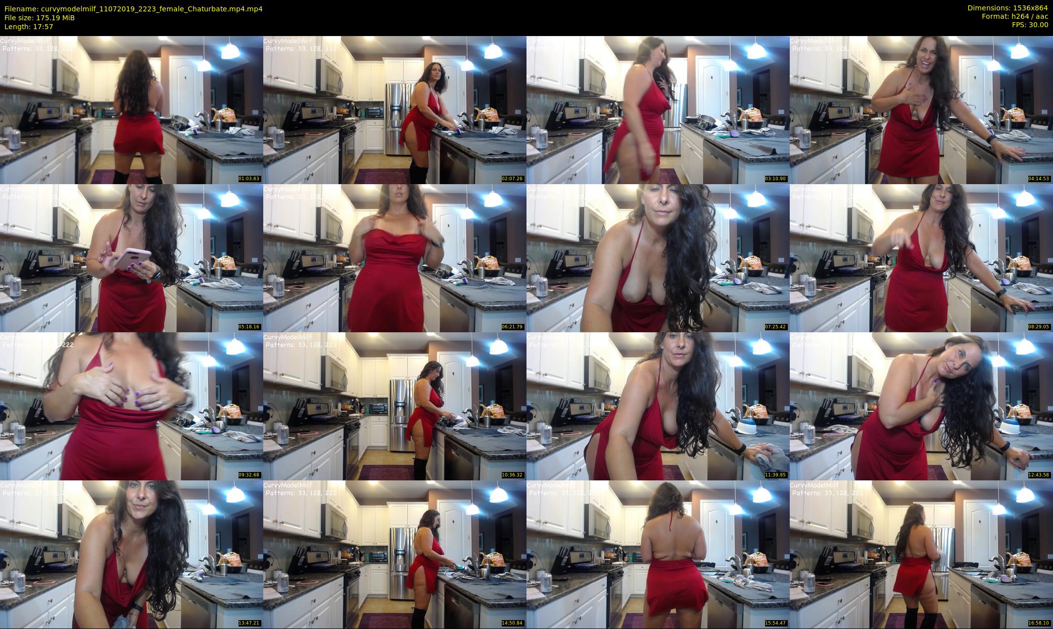 curvymodelmilf — 18 minute Chaturbate female cam show recording, 720p, Jul 11, 2019