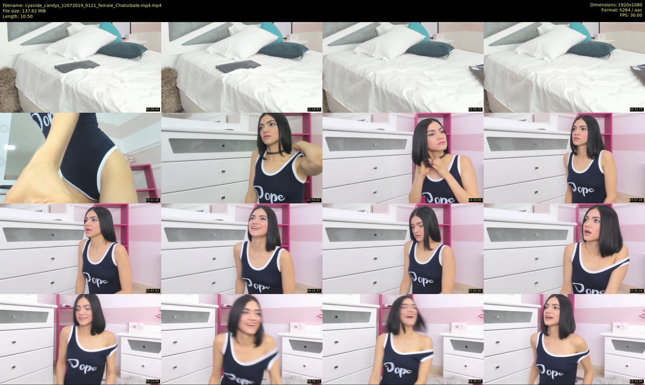 cyanide_candys — 11 minute Chaturbate female cam show recording, 1080p, Jul 12, 2019