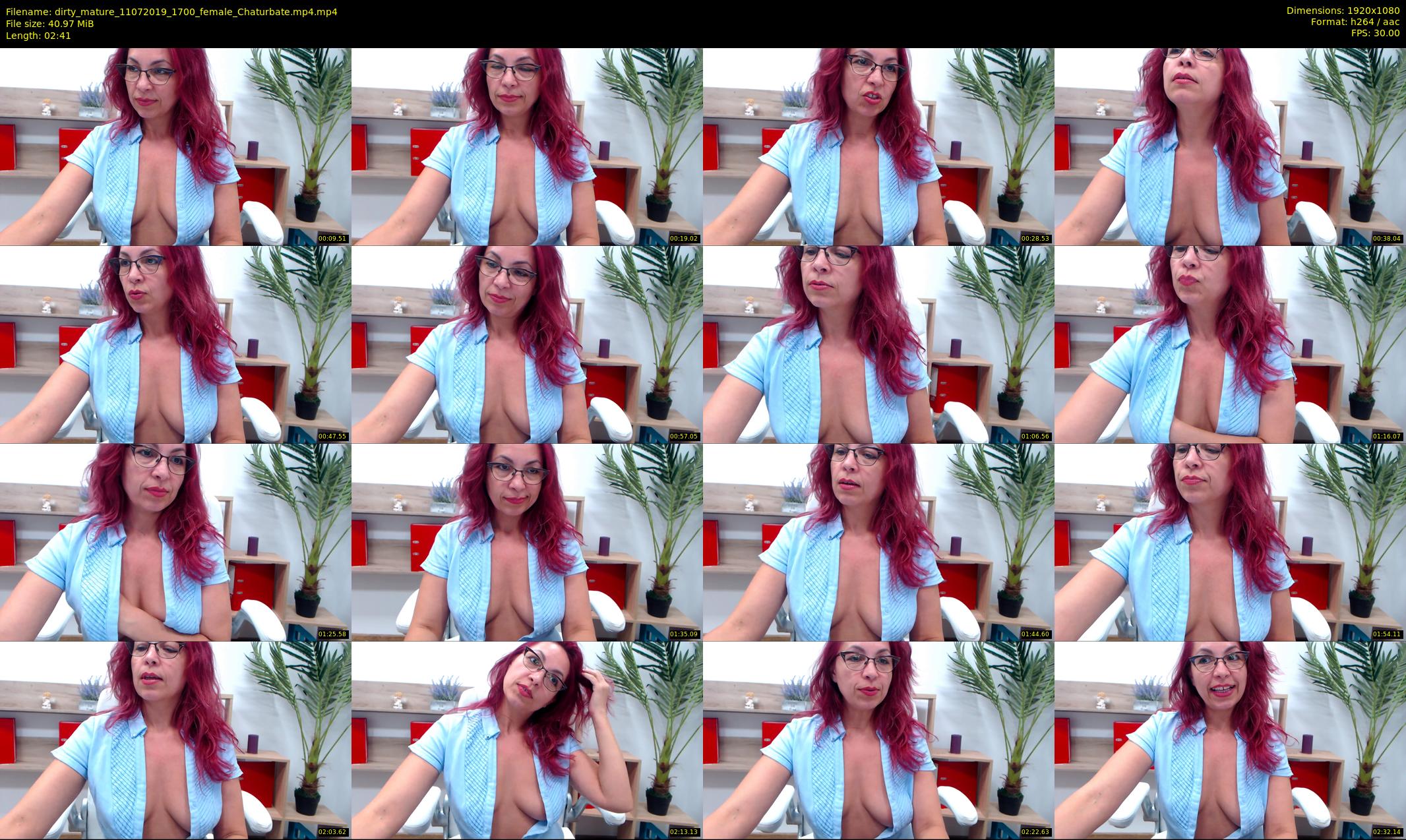 dirty_mature — 3 minute Chaturbate female cam show recording, 1080p, Jul 11, 2019
