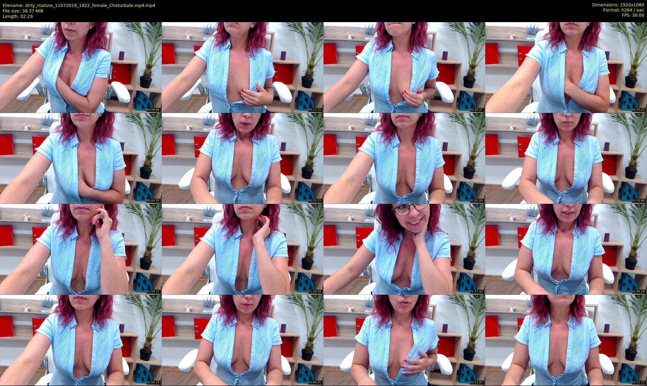 dirty_mature — 3 minute Chaturbate female cam show recording, 1080p, Jul 11, 2019