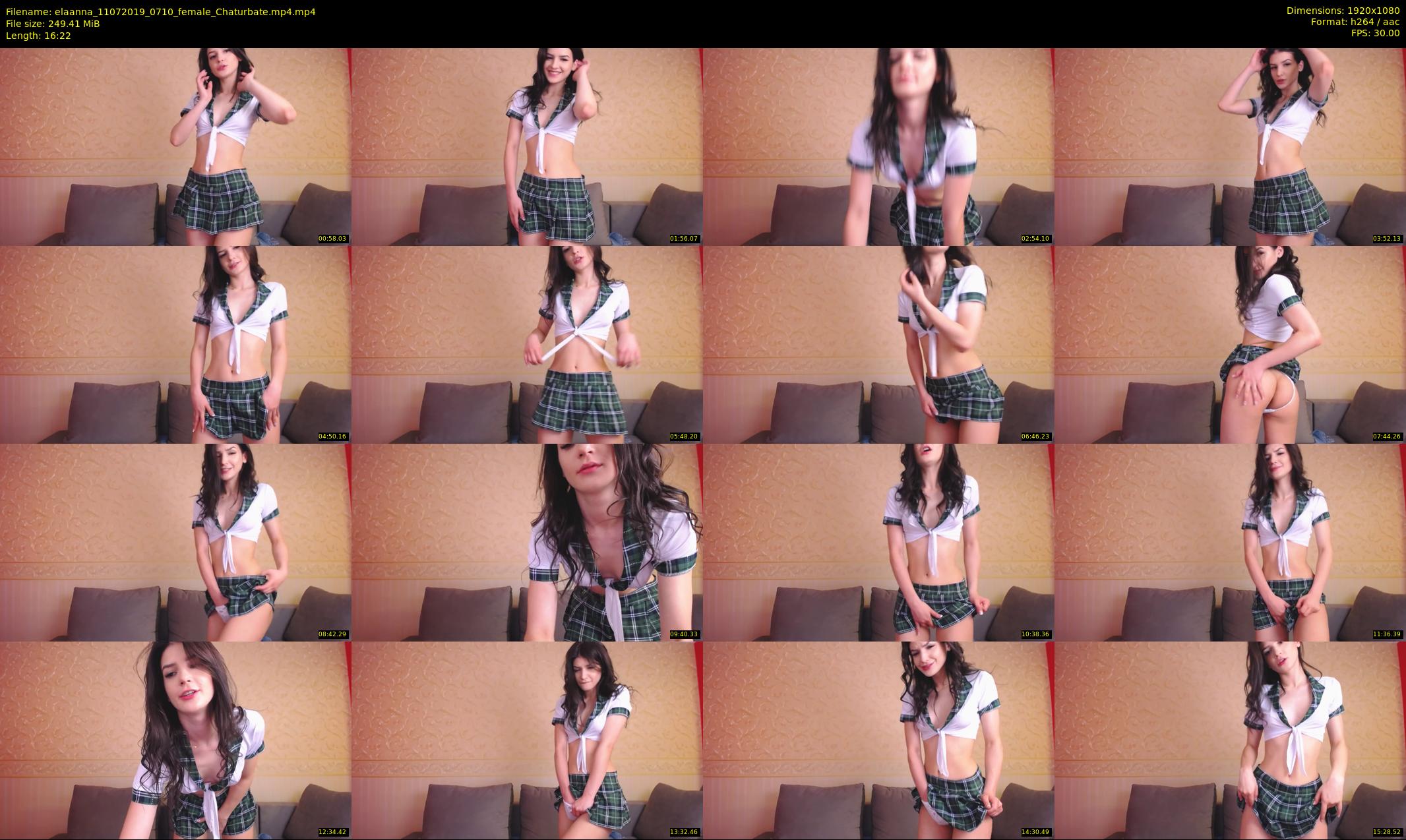 elaanna — 17 minute Chaturbate female cam show recording, 1080p, Jul 11, 2019
