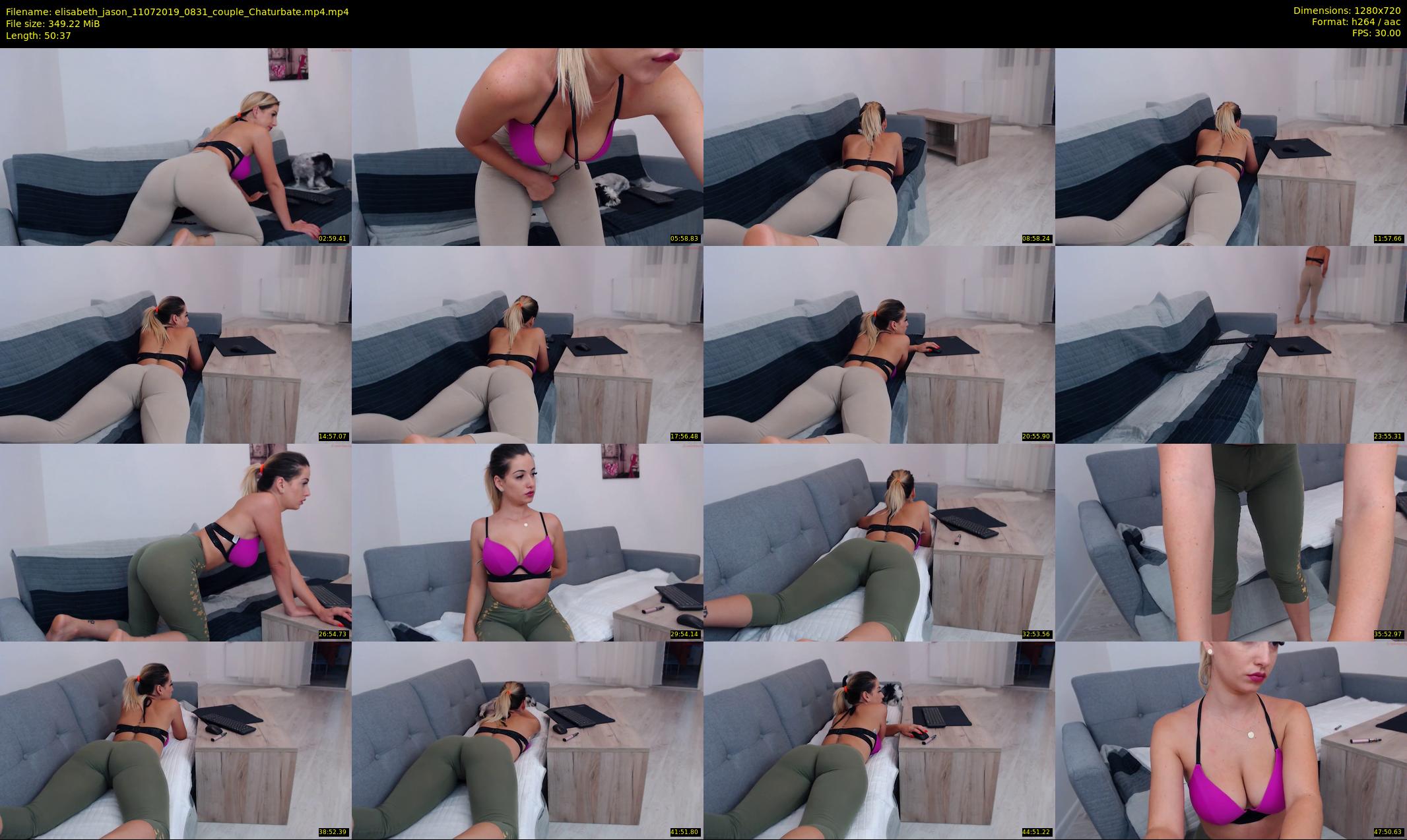 elisabeth_jason — 51 minute Chaturbate couple cam show recording, 720p, Jul 11, 2019
