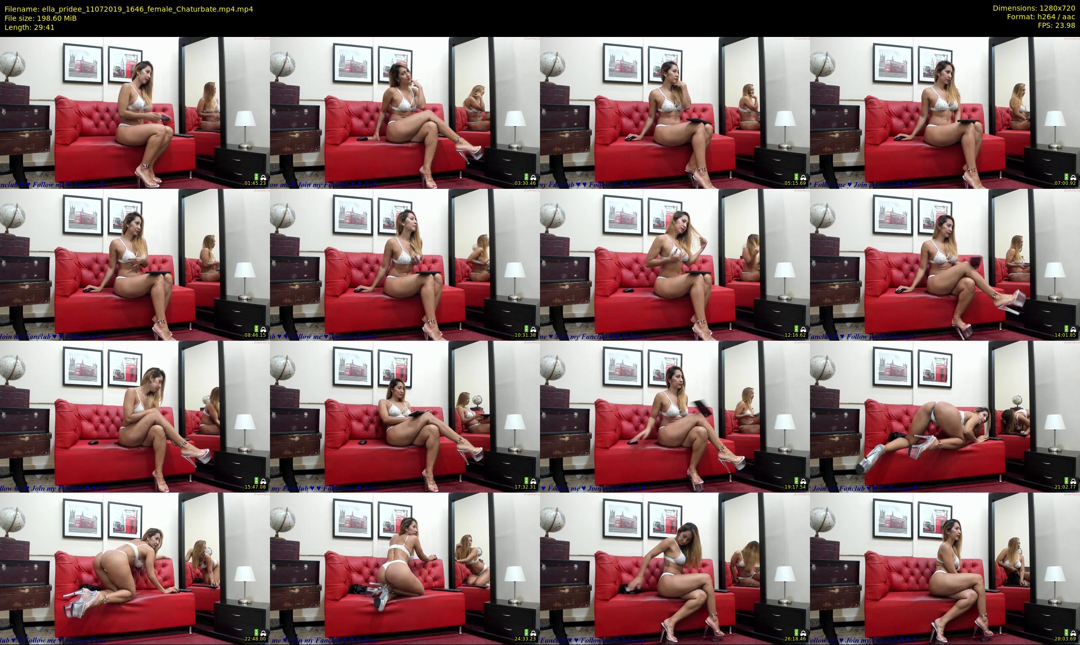 ella_pridee — 30 minute Chaturbate female cam show recording, 720p, Jul 11, 2019