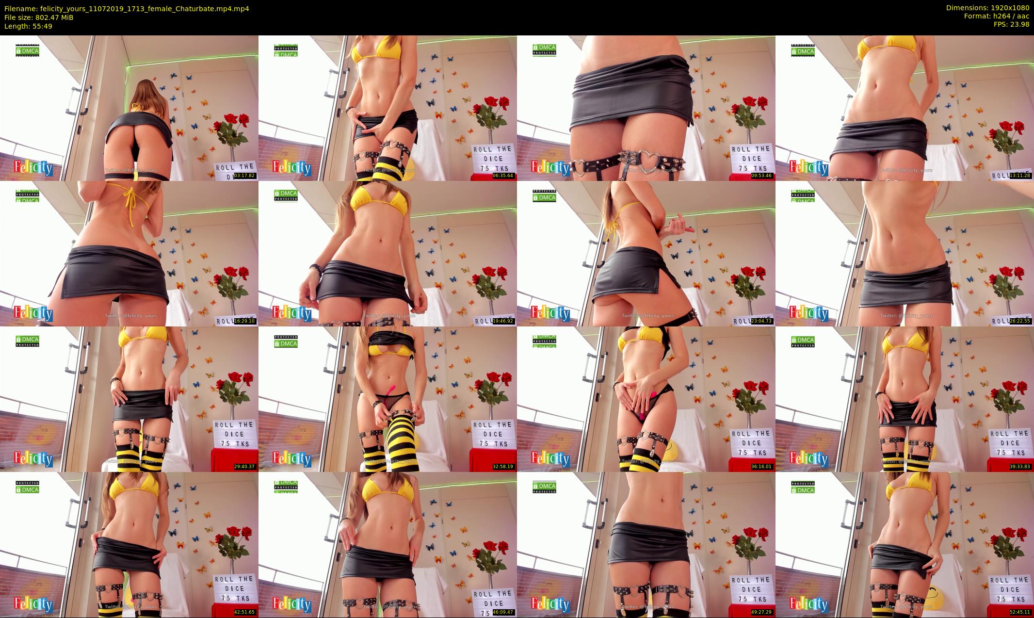 felicity_yours — 56 minute Chaturbate female cam show recording, 1080p, Jul 11, 2019