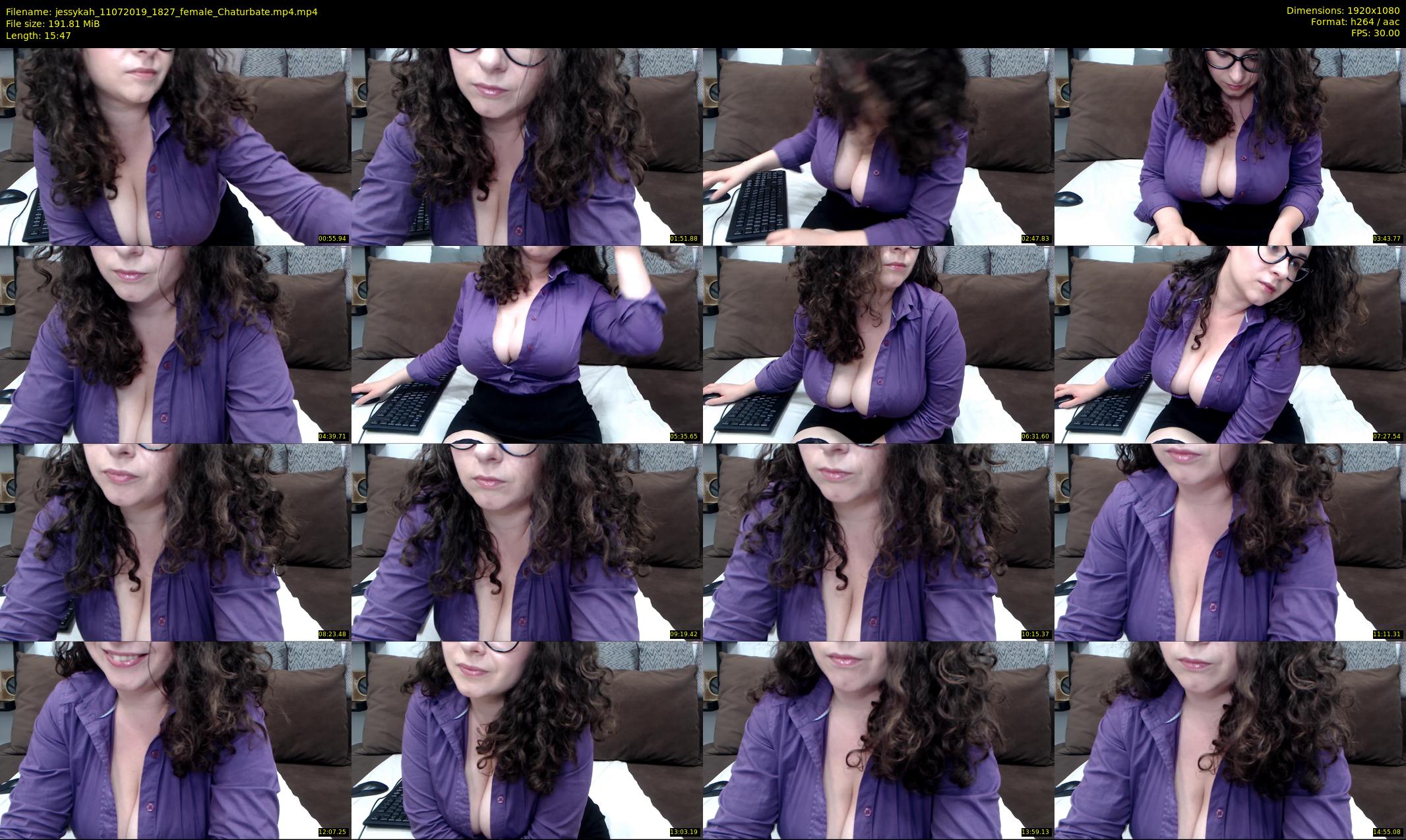 jessykah — 16 minute Chaturbate female cam show recording, 1080p, Jul 11, 2019